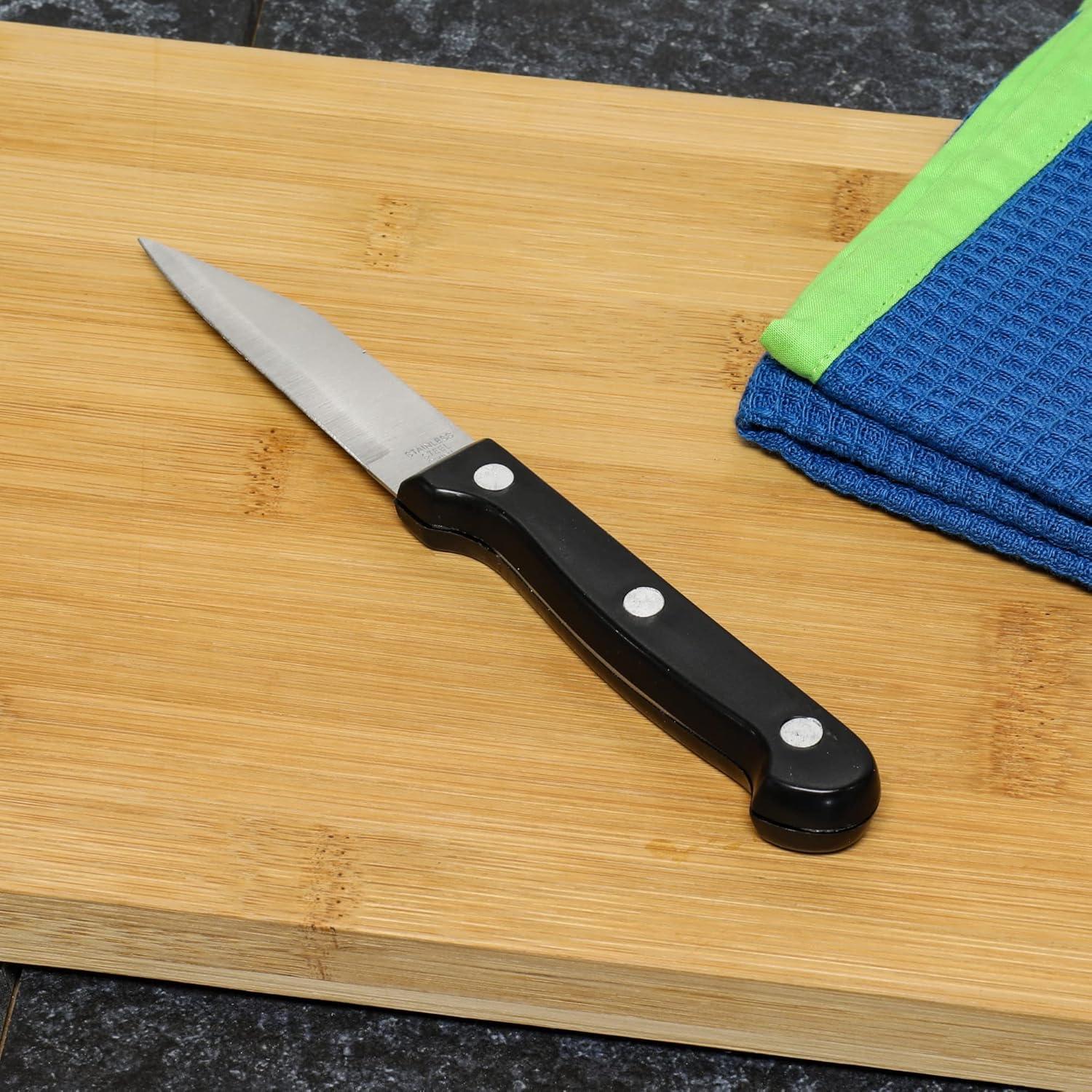 Juego de cuchillos de pelar Chef Craft, 2 piezas 8.9 cm acero inoxidable