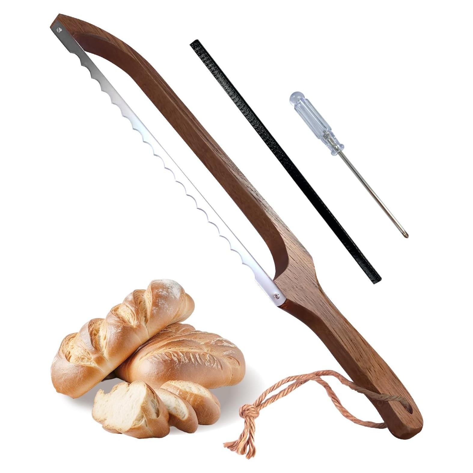 Cuchillo de Pan HOTTOR de Acero Inoxidable 27.4 cm Serrado