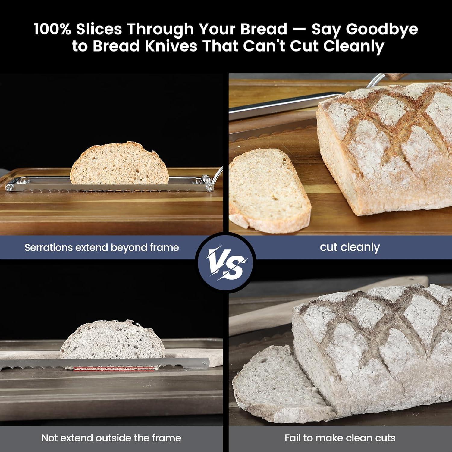 Cuchillo de Pan SYOKAMI 27.18 cm Acero Inoxidable Serrado