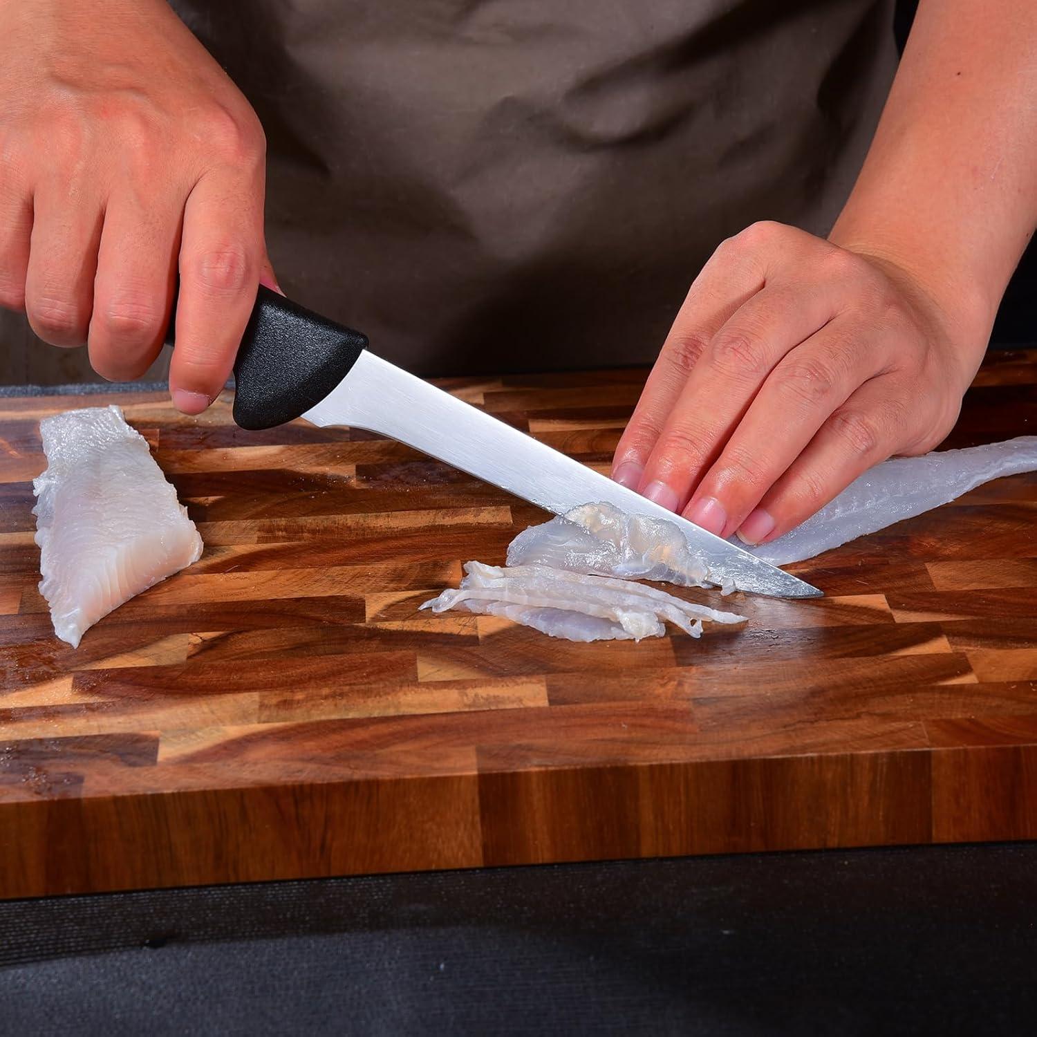 Cuchillo Deshuesar Rondauno 15 cm Acero Inoxidable Antideslizante