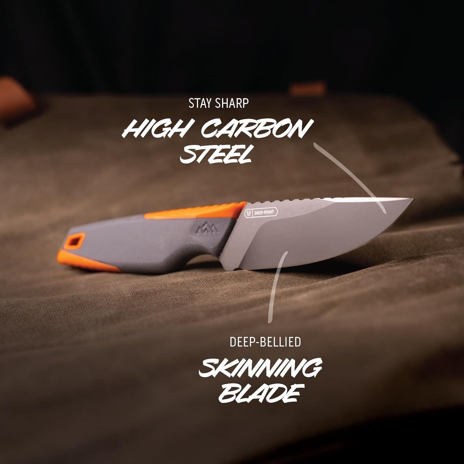 Cuchillo de Deshuese Outdoor Edge VANTEX 5" Acero Alto Carbono