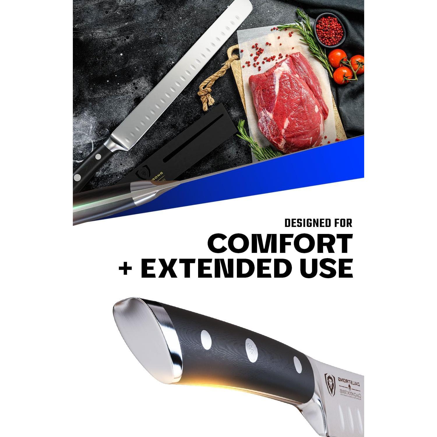 Cuchillo de Rebanar Dalstrong 25.4 cm Acero Alemán G10