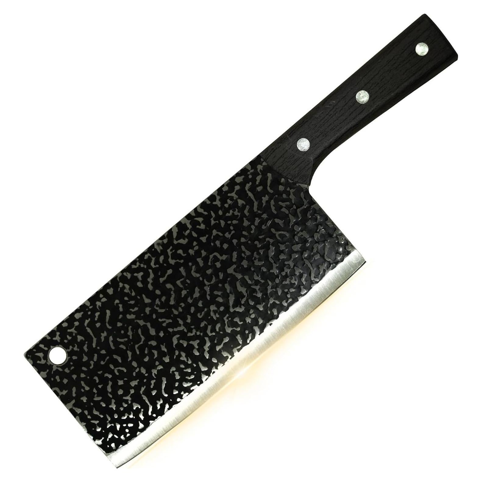 Cuchillo de Chef Rliguanrui 18 cm Acero Inoxidable Mango Cómodo