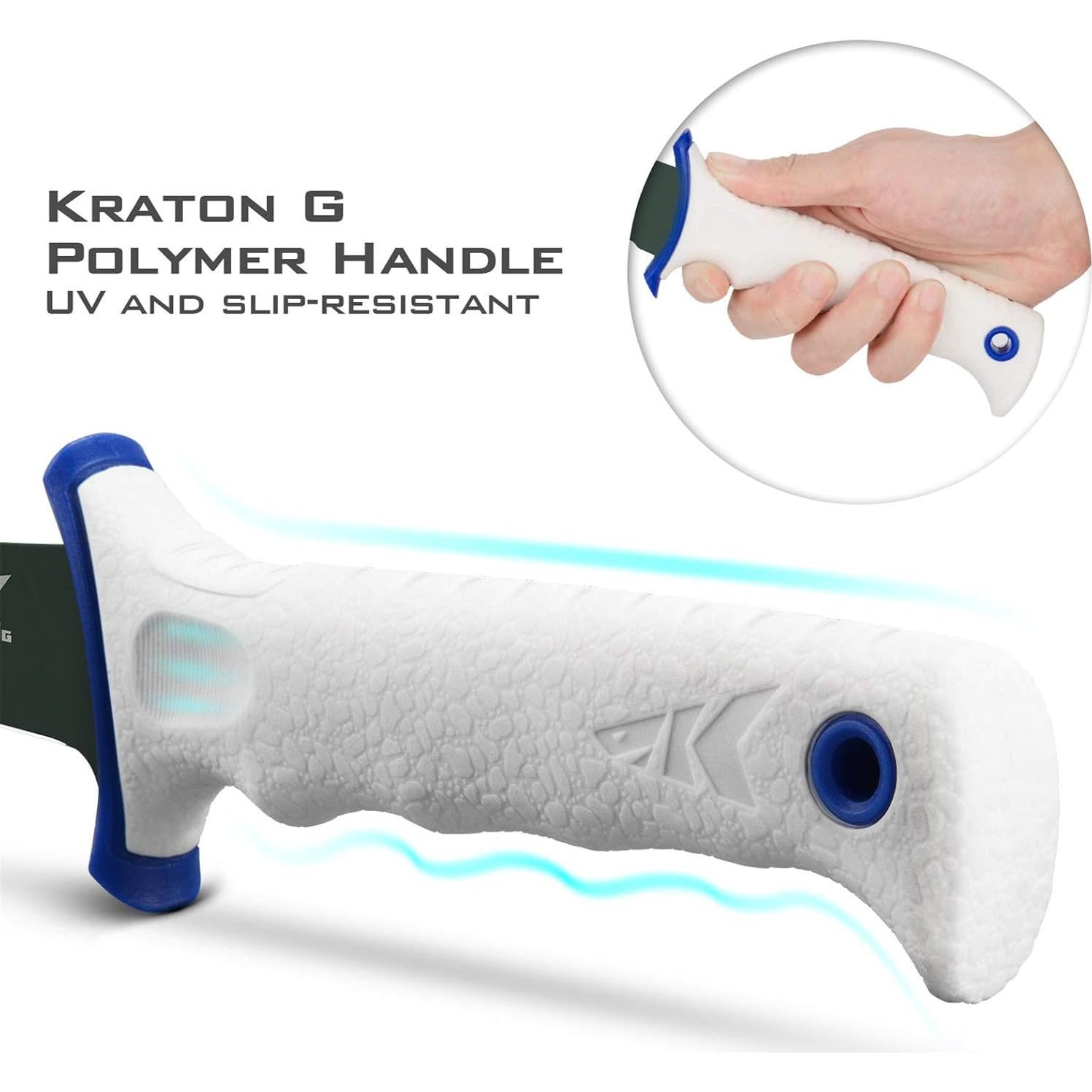 Cuchillo de Filete KastKing Spartacus 22.86 cm Acero Inoxidable