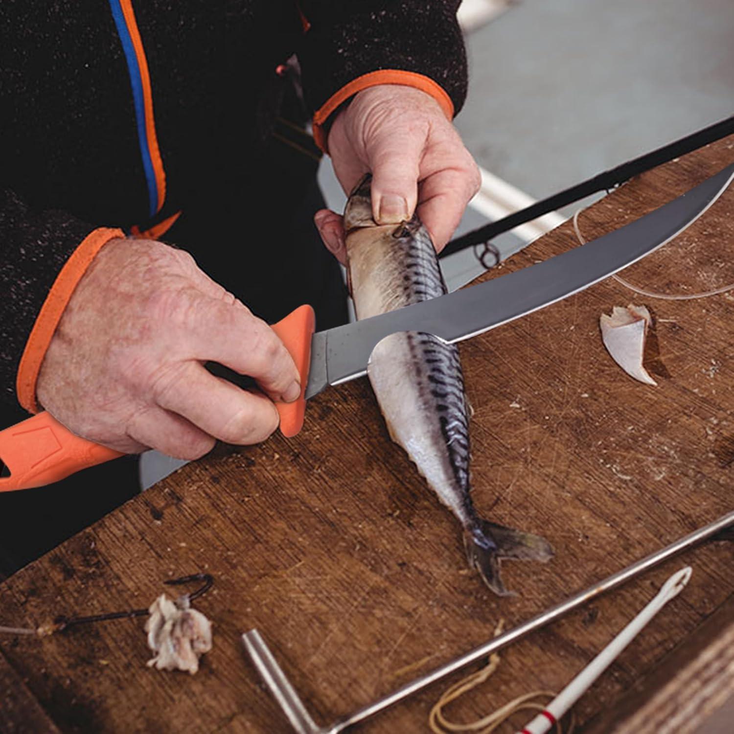 Cuchillo de Filete RUNCL 23 cm Acero Inoxidable Antideslizante