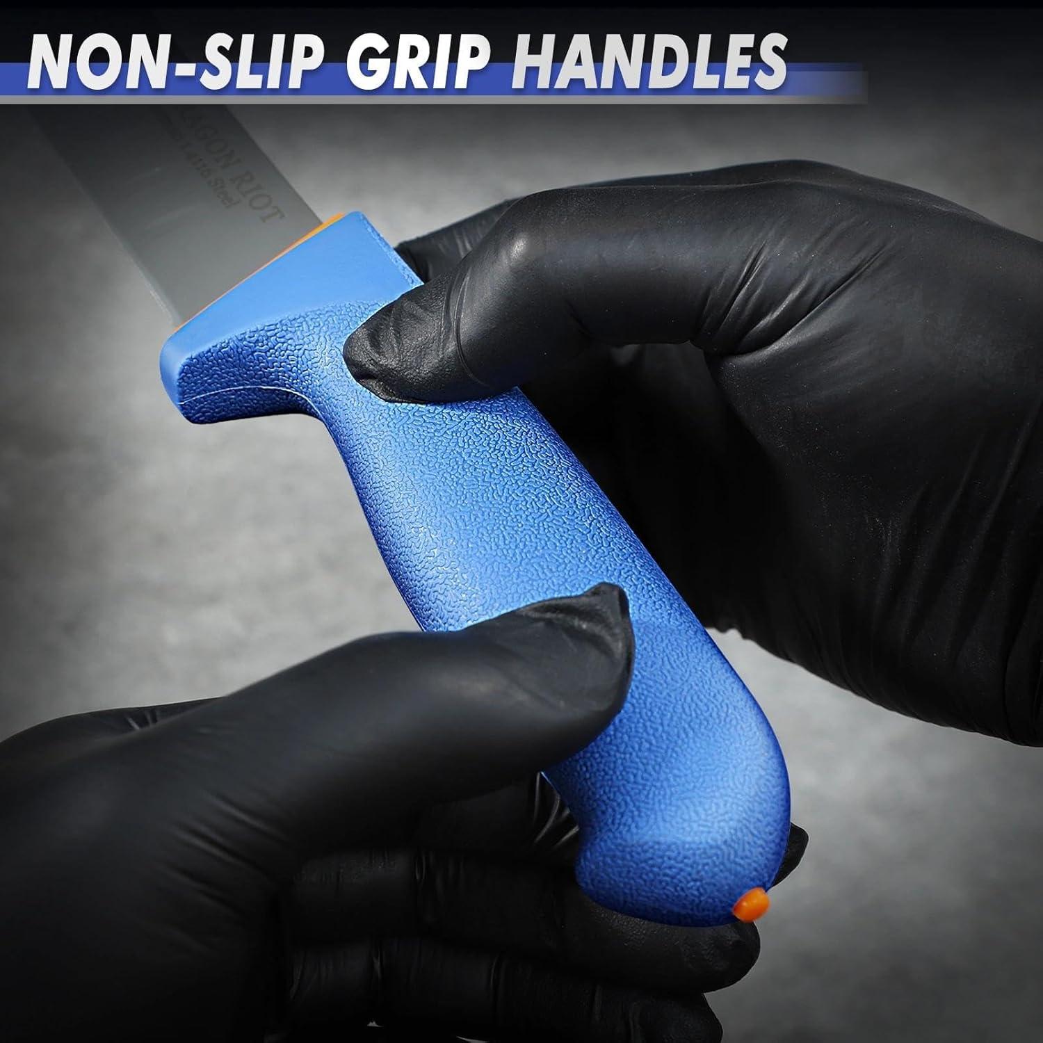 Conjunto de Cuchillos de Carnicería Dragon Riot 3 Pcs - Acero Inoxidable