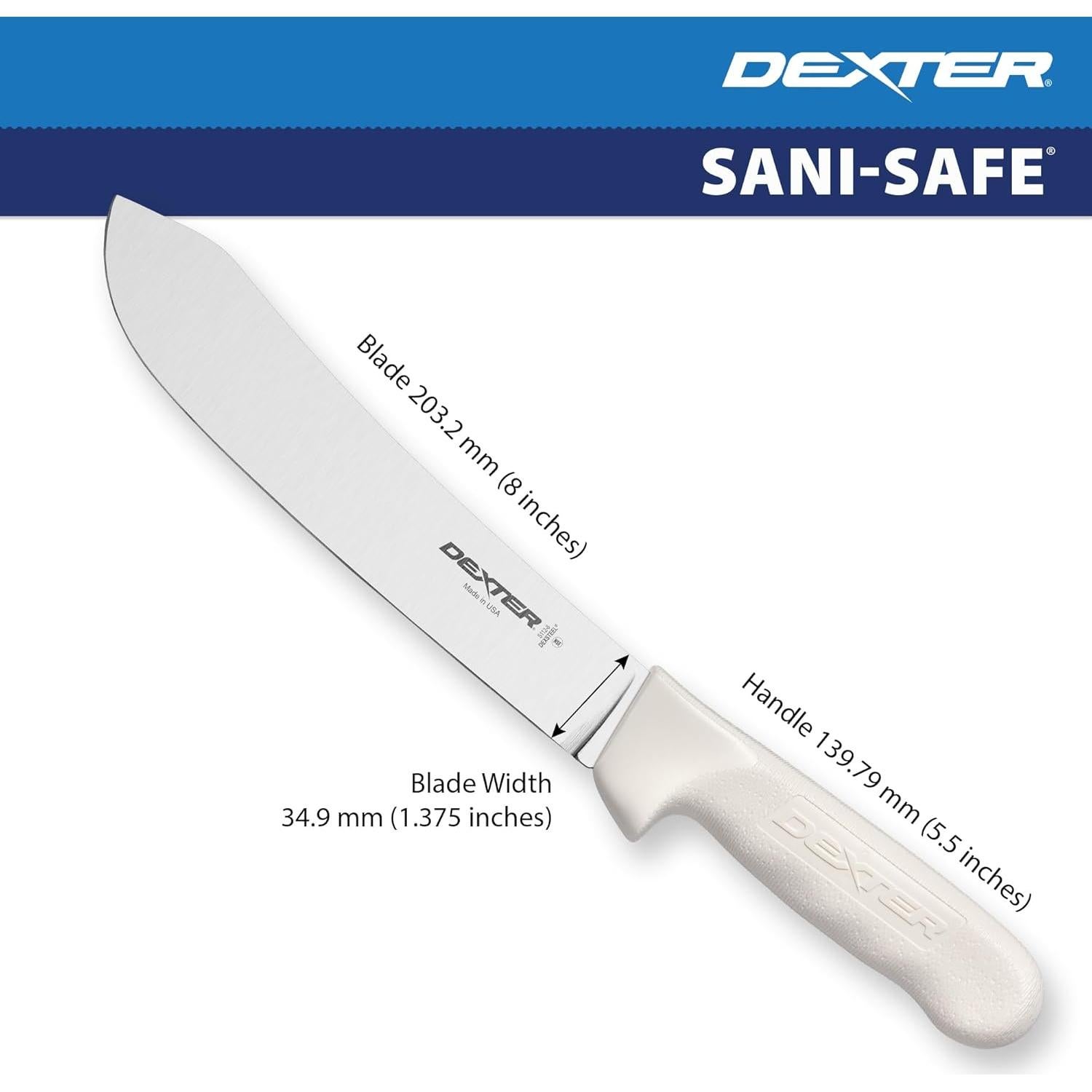Cuchillo de Carnicero Dexter S112-8PCP 20.32 cm Acero Carbono