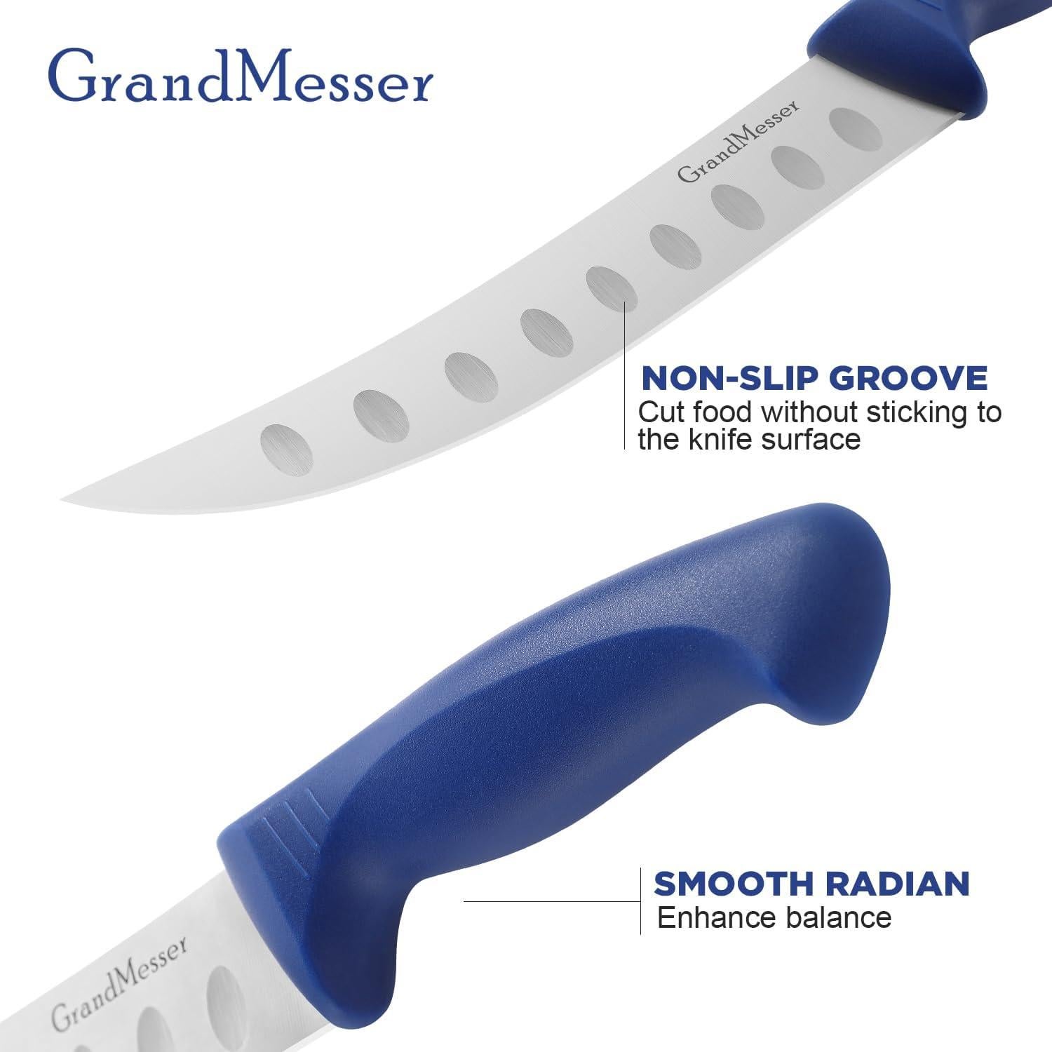 Cuchillo de Carnicero GrandMesser 25.4 cm Acero Inoxidable