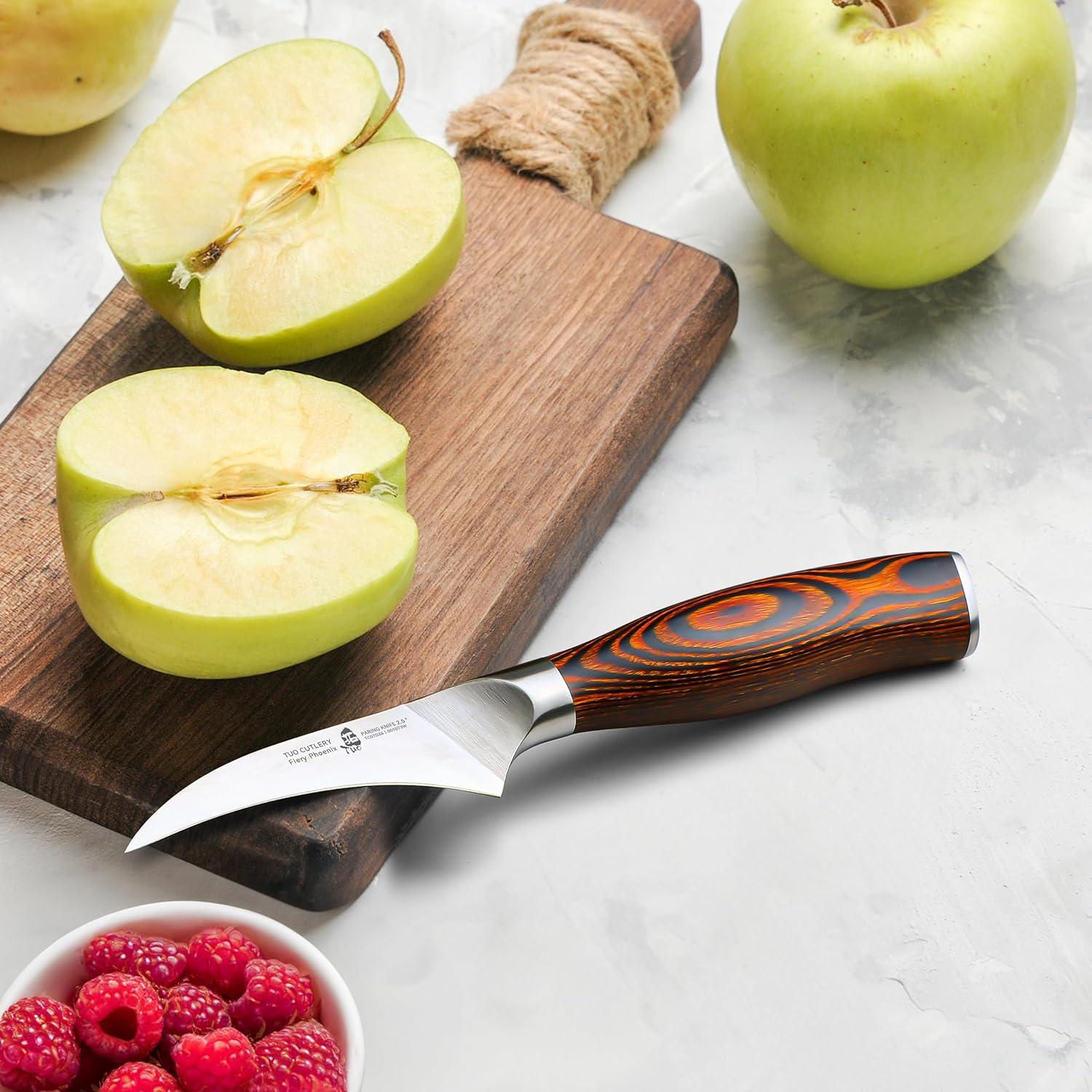 Cuchillo de Pelar TUO 6.35 cm Acero Inoxidable Ergonómico