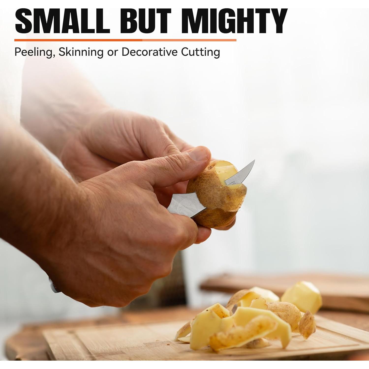 Cuchillo de Pelar TUO 6.35 cm Acero Inoxidable Ergonómico