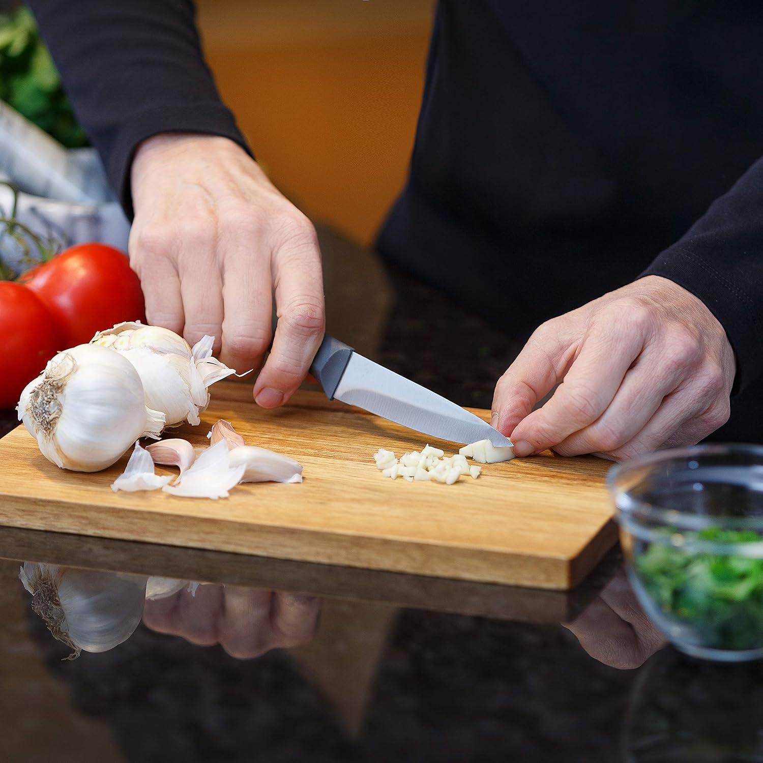 Juego de Cuchillos de Pelar Glad 4 Piezas Acero Inoxidable 8.9 cm