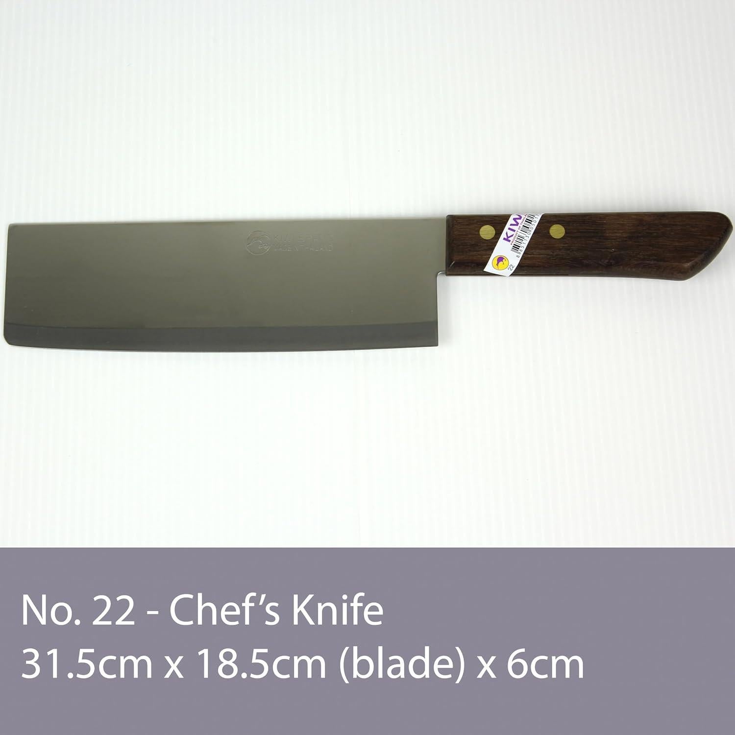 Cuchillo de Chef Kiwi #22 de Acero Inoxidable 19.05 cm
