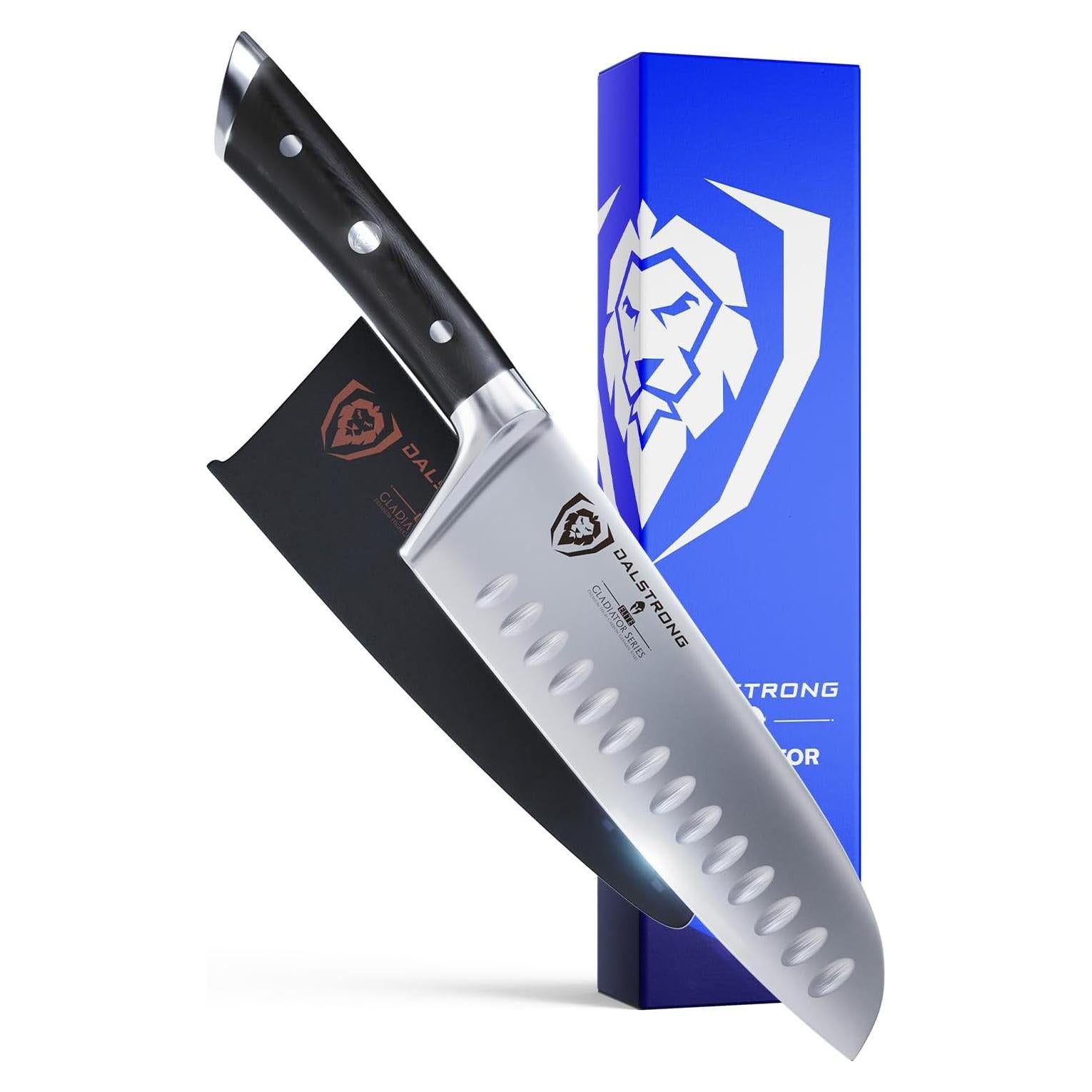 Cuchillo Santoku Dalstrong 18 cm - Acero Alemán - Funda Incluida