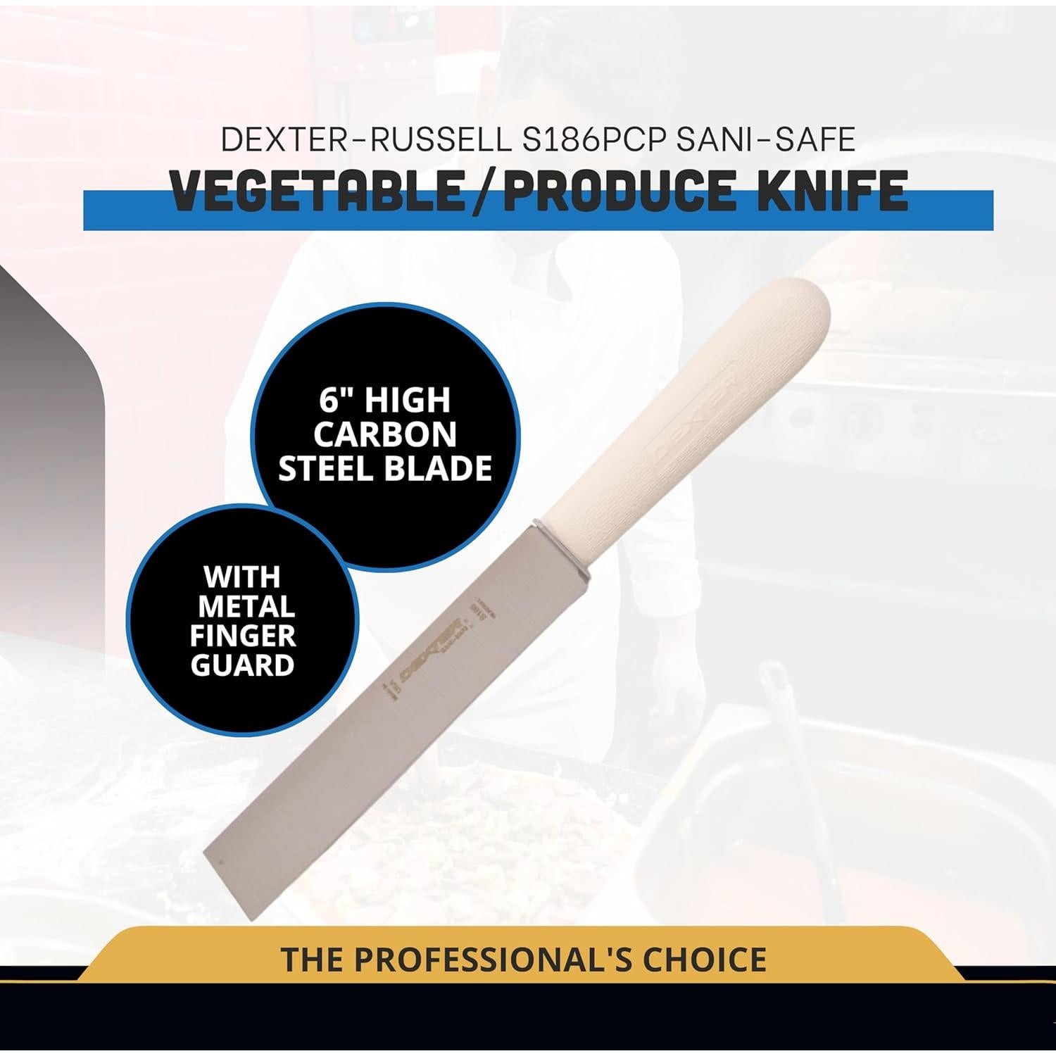 Cuchillo de Verduras Dexter-Russell S186PCP 15.24 cm Acero Alto Carbono