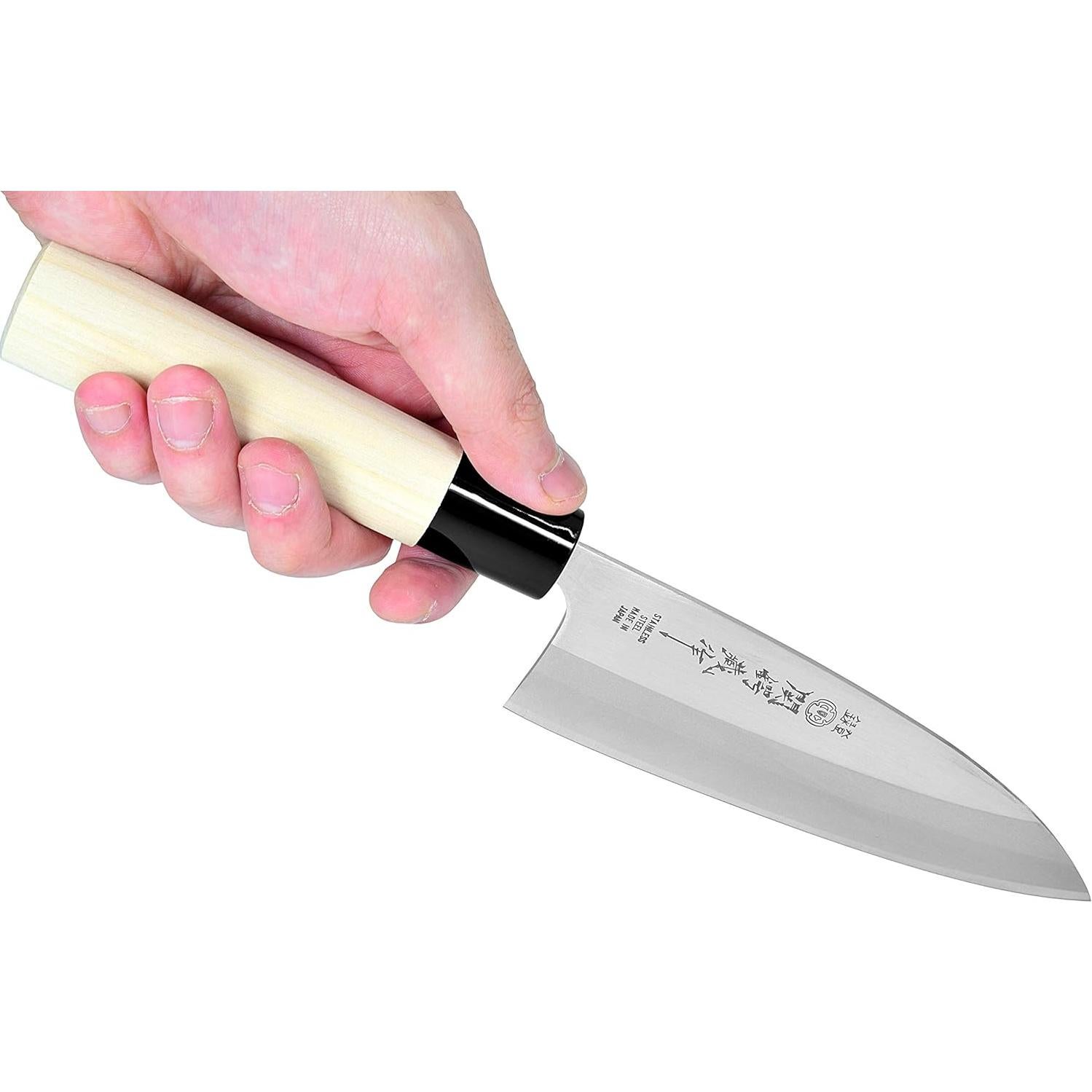 Cuchillo de Chef Japonés Seki Japan TSUBAZO 150 mm Acero Inoxidable