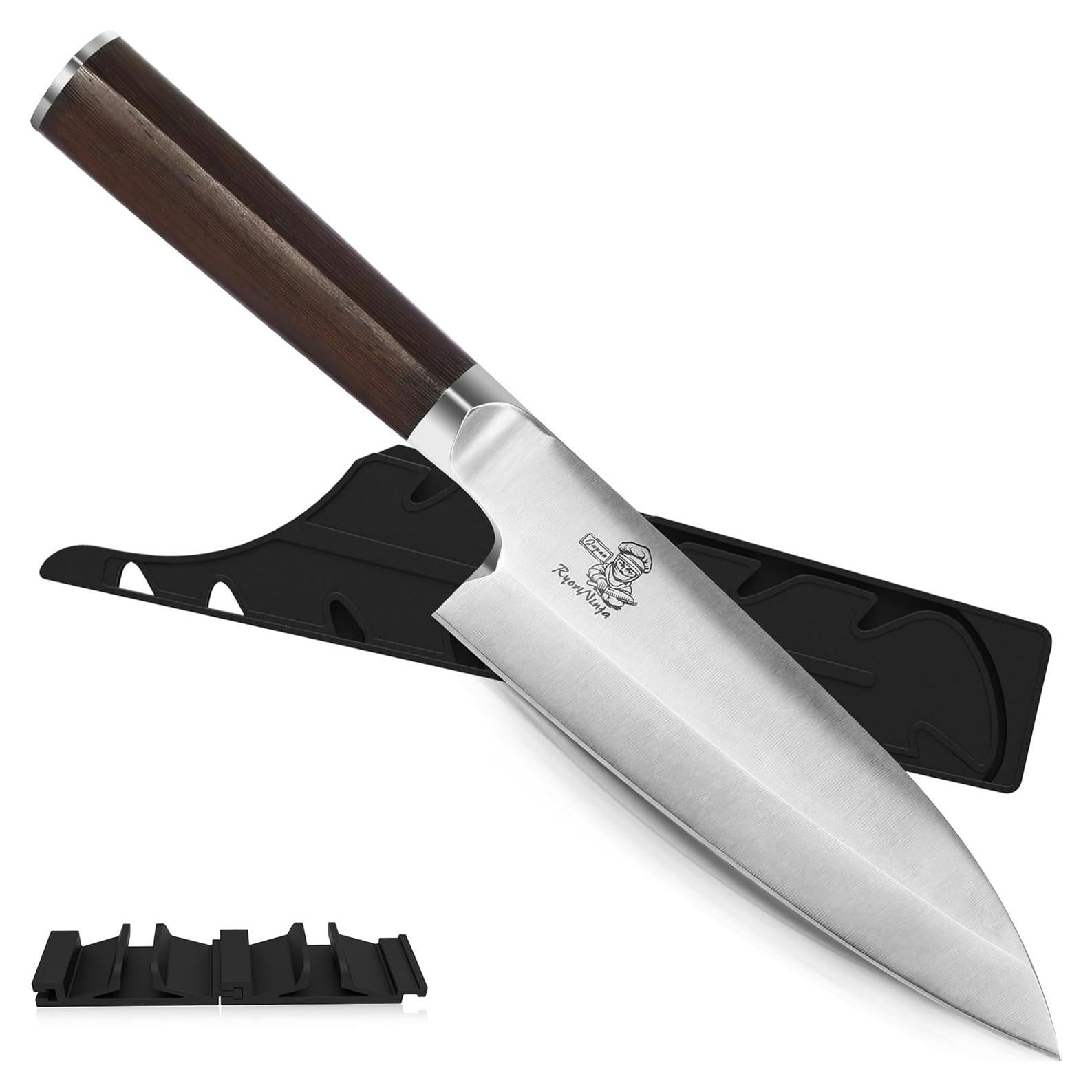 Cuchillo Deba RyoriNinja 17.78 cm Acero Japonés Profesional