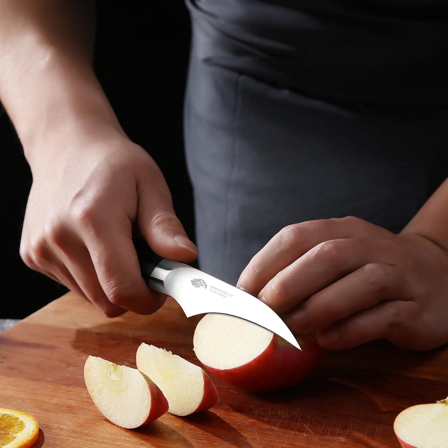 Cuchillo de Pelar TUO 7 cm Acero Inoxidable Pakkawood