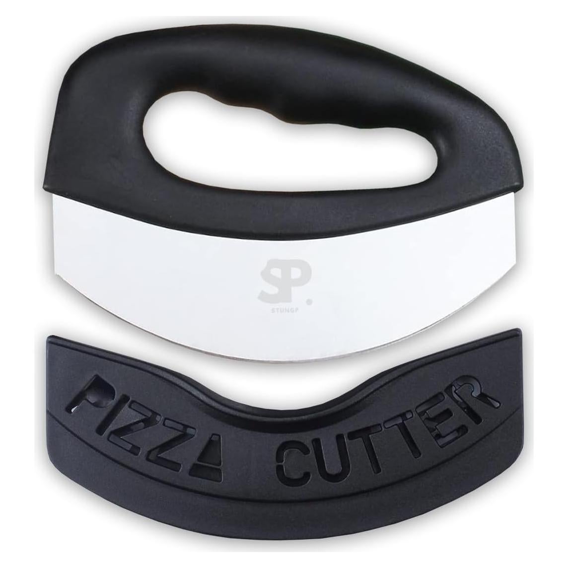 Cuchillo Mezzaluna STUNGP de Acero Inoxidable 15.24 cm