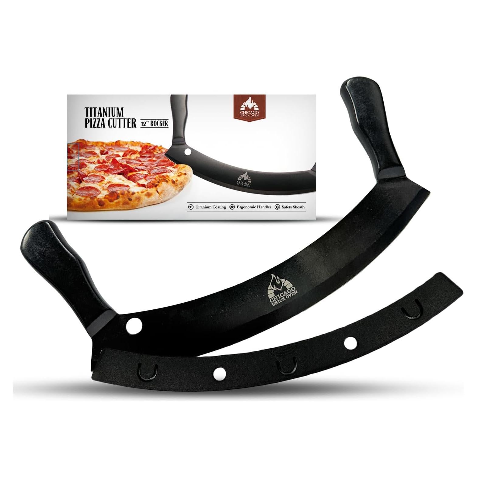 Cortador de Pizza 30.48 cm Chicago Brick Oven Acero Inoxidable