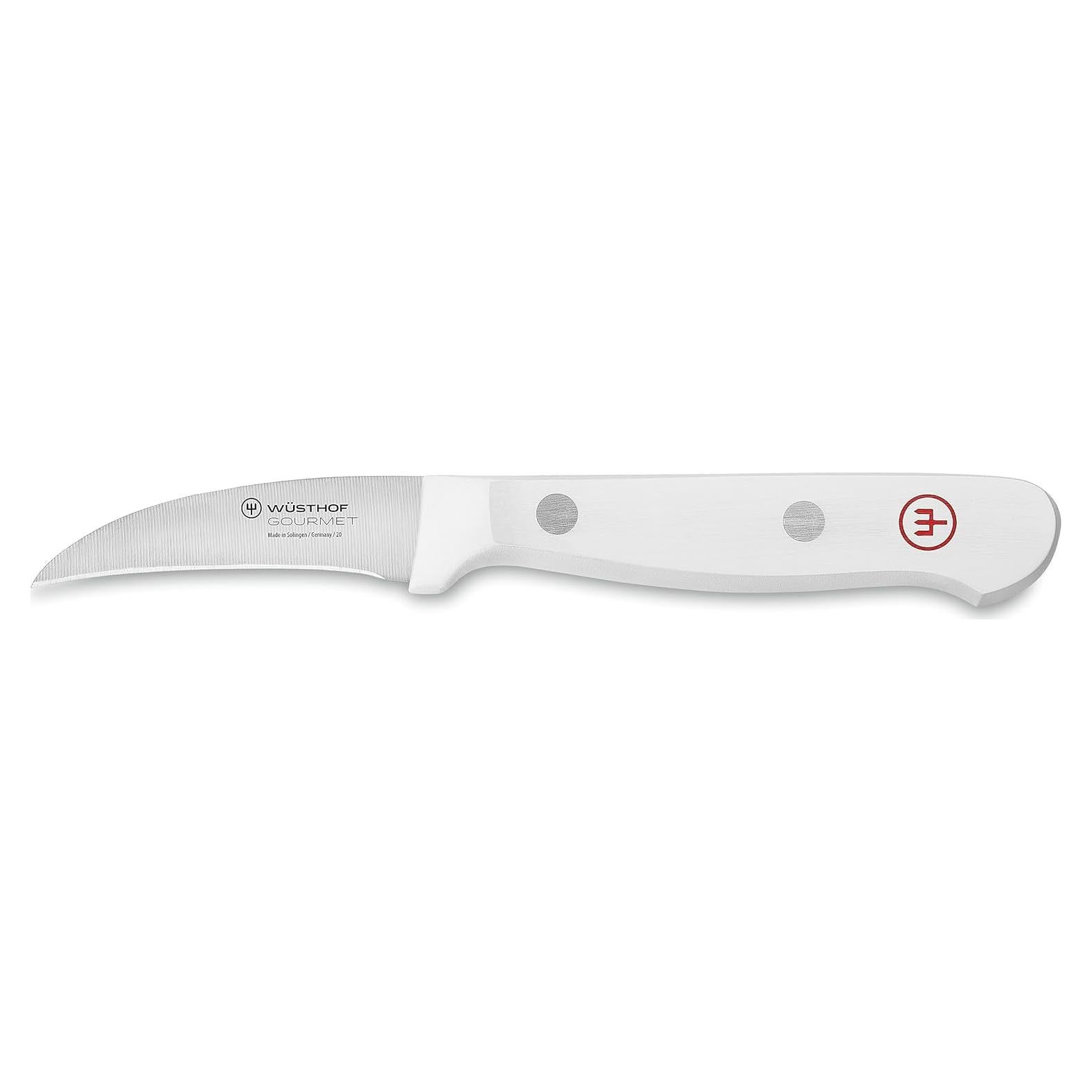Cuchillo de Pelar WÜSTHOF Gourmet Blanco 6.35 cm Acero Inoxidable