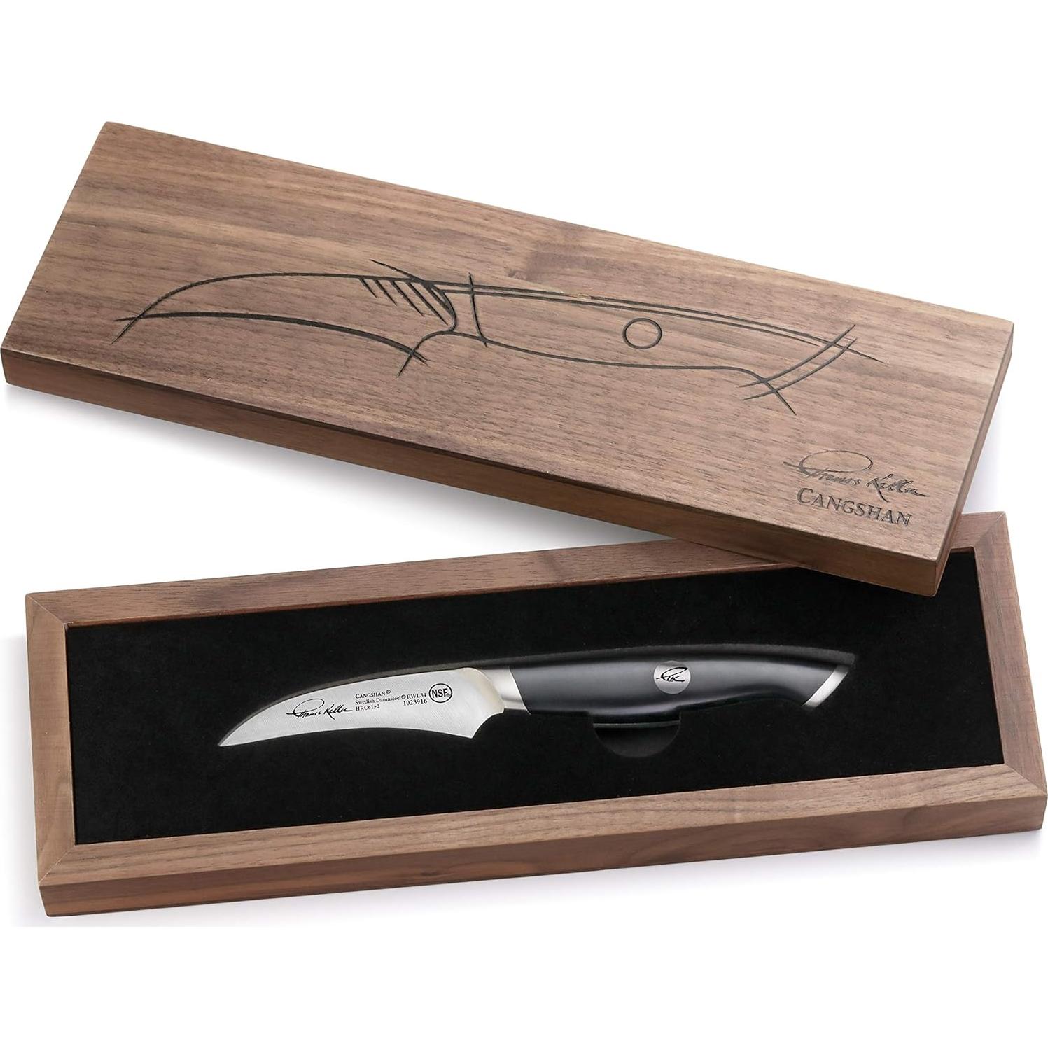 Cuchillo de Pelar Cangshan Thomas Keller 6.99 cm Acero Forjado