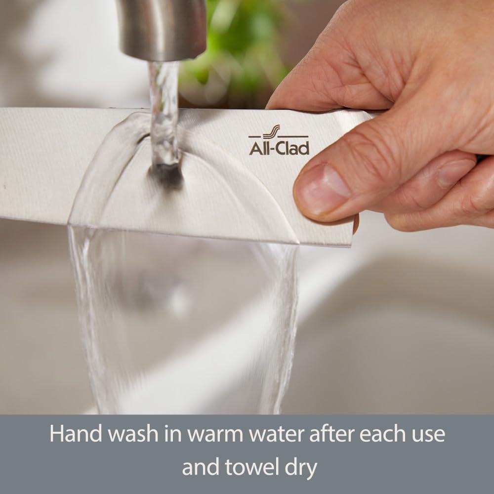 Cuchillo de Pelar Curvado All-Clad 3.5" Acero Inoxidable