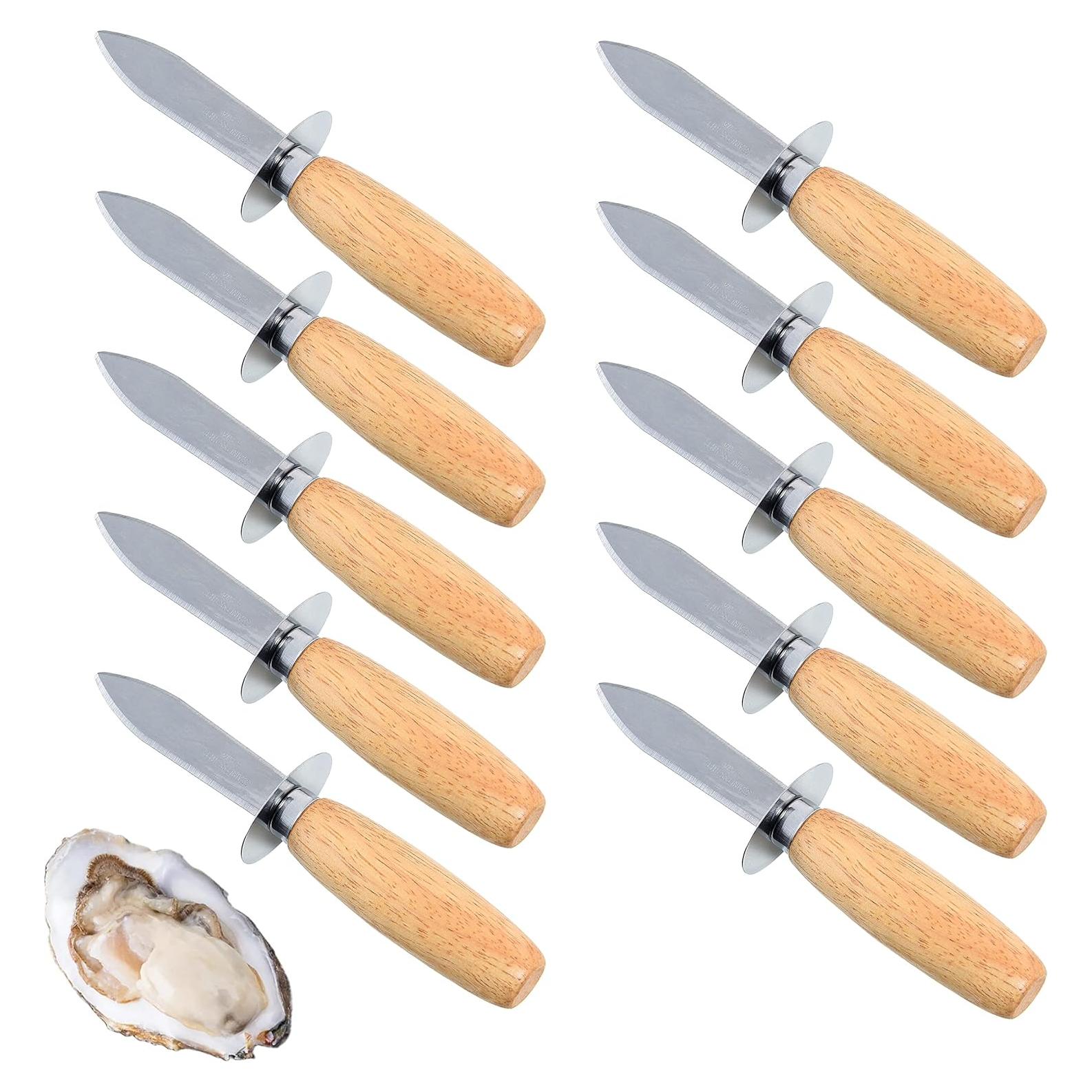 Cuchillos para Abrir Ostras MGTECH - Paquete de 10 Unidades