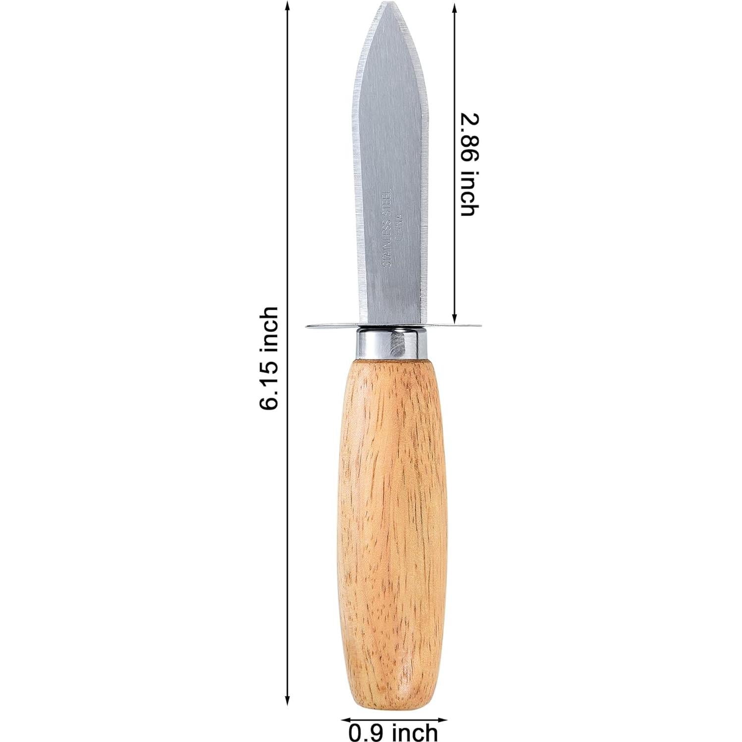 Cuchillos para Abrir Ostras MGTECH - Paquete de 10 Unidades