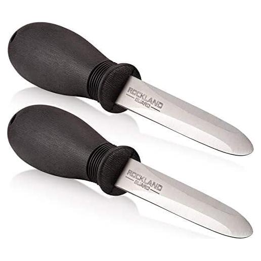 Set de 2 Cuchillos para Abrir Ostras Rockland Guard - Acero Inoxidable