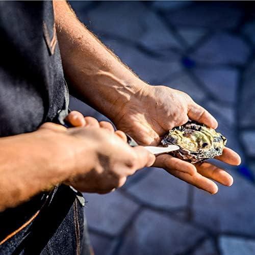 Set de 2 Cuchillos para Abrir Ostras Rockland Guard - Acero Inoxidable