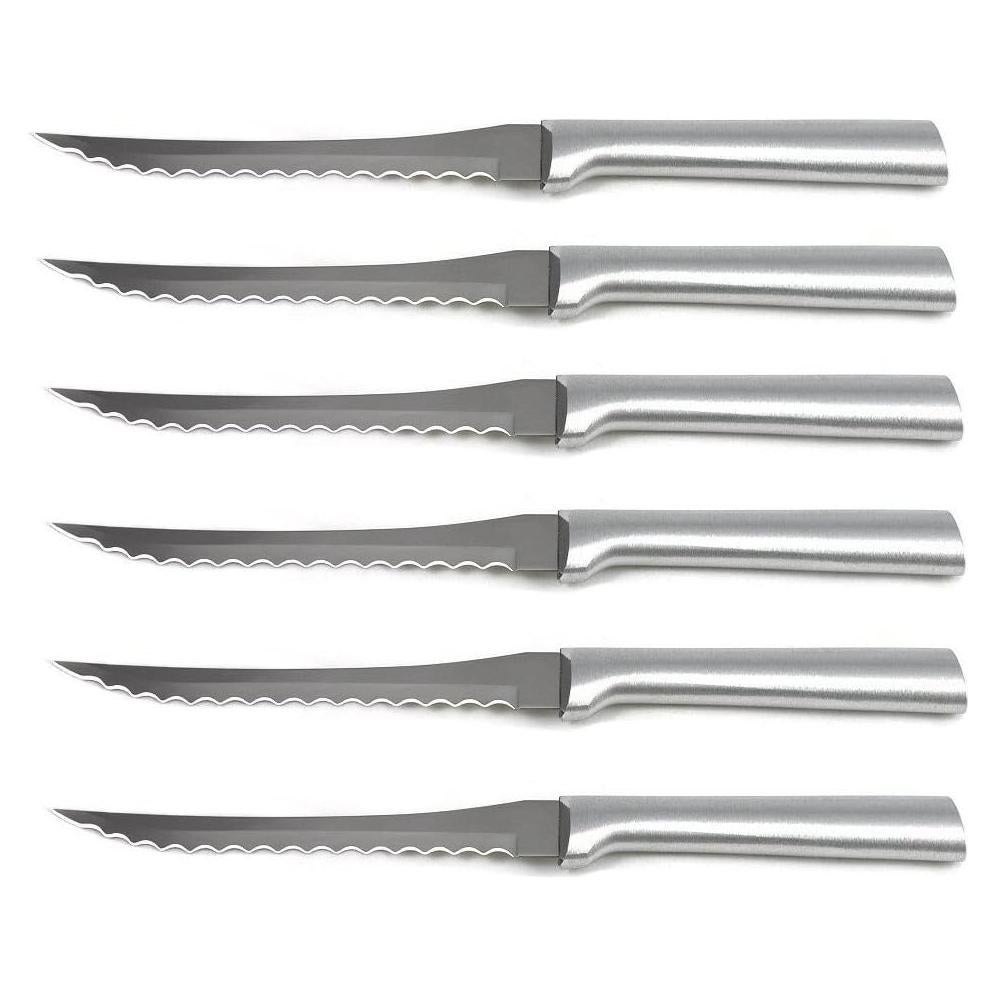 Cuchillo para Cortar Tomates Rada R126, 18.42 cm Hoja Serrada, 6 Piezas