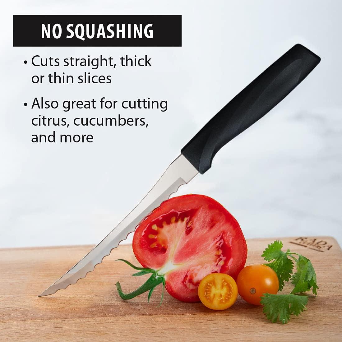 Cuchillo rebanador de tomates RADA Anthem 12.7 cm, 2 unidades