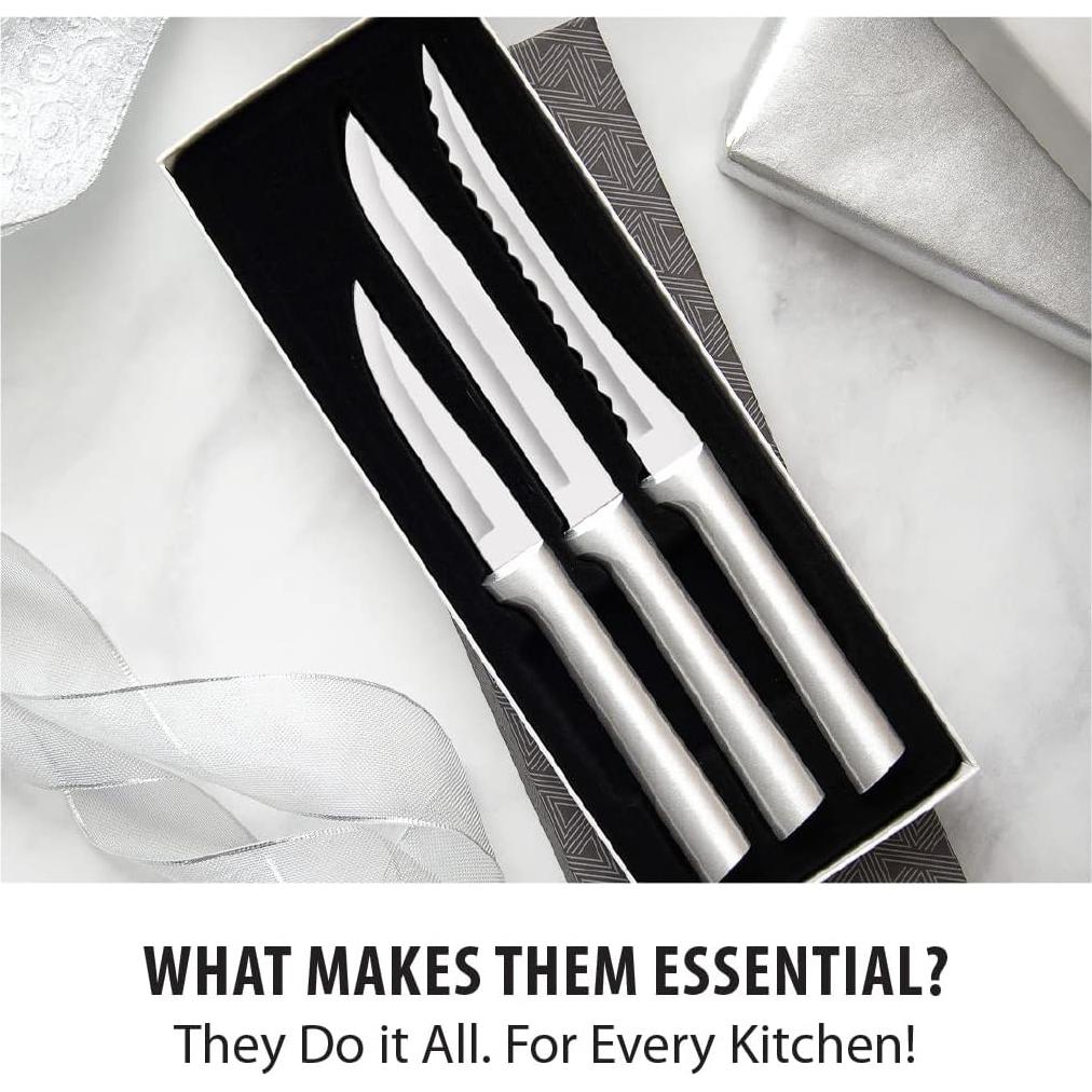 Juego de Cuchillos de Cocina RADA S49 - 3 Piezas Acero Inoxidable