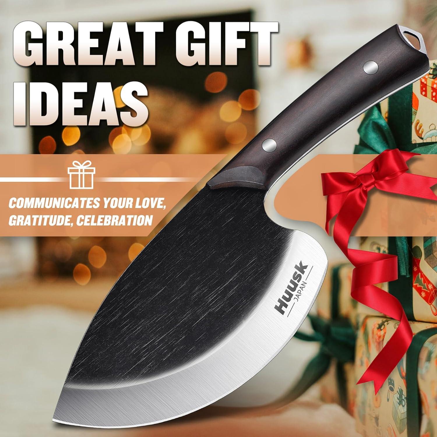 Cuchillo de Pescado Huusk 14.48 cm Acero Carbono Ergonomico