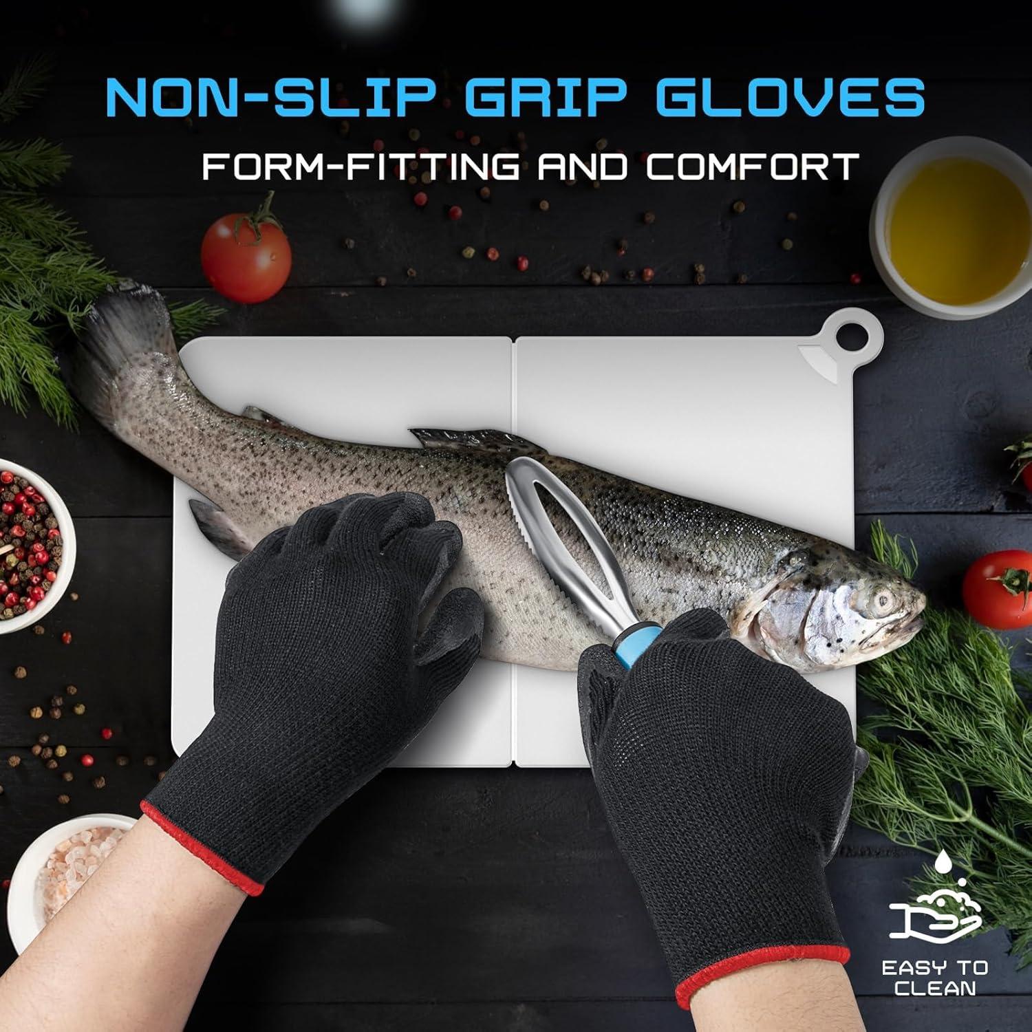 Kit de Cuchillos de Filete Fotrend 8 Pcs Acero Inoxidable G4116