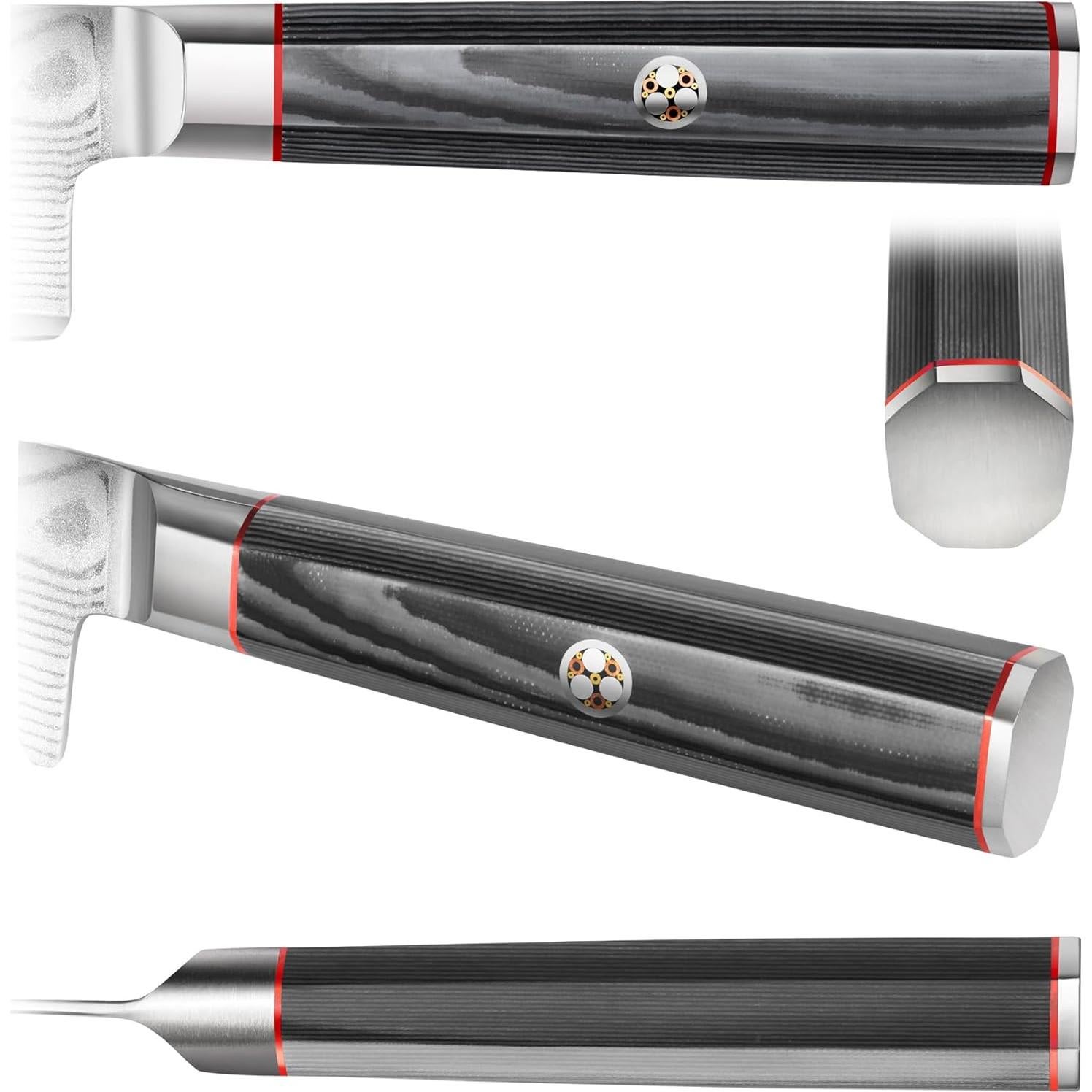 Cuchillo Sashimi Cangshan YARI 25.4 cm Acero Damasco X-7