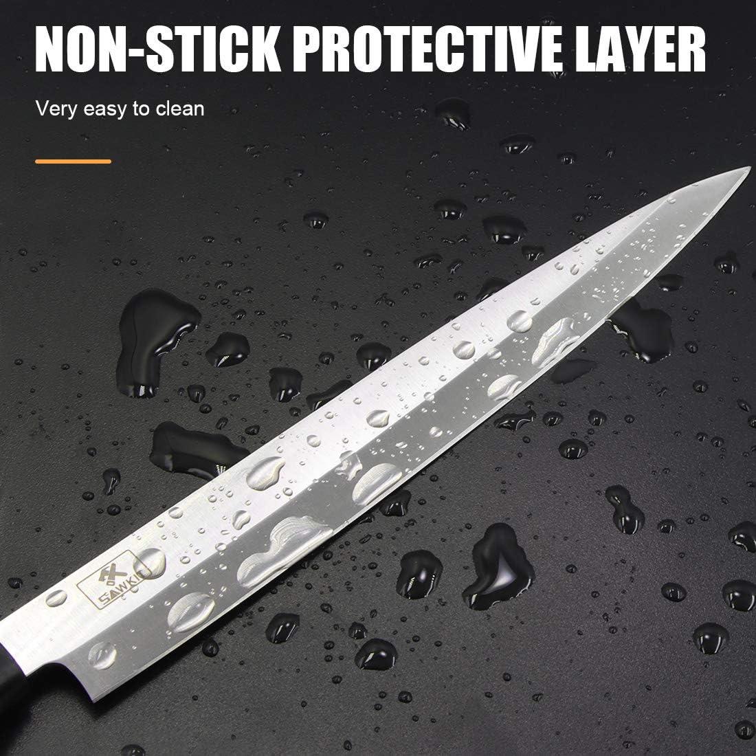 Cuchillo de Sashimi Sawkit 17.78 cm Acero Inoxidable Profesional