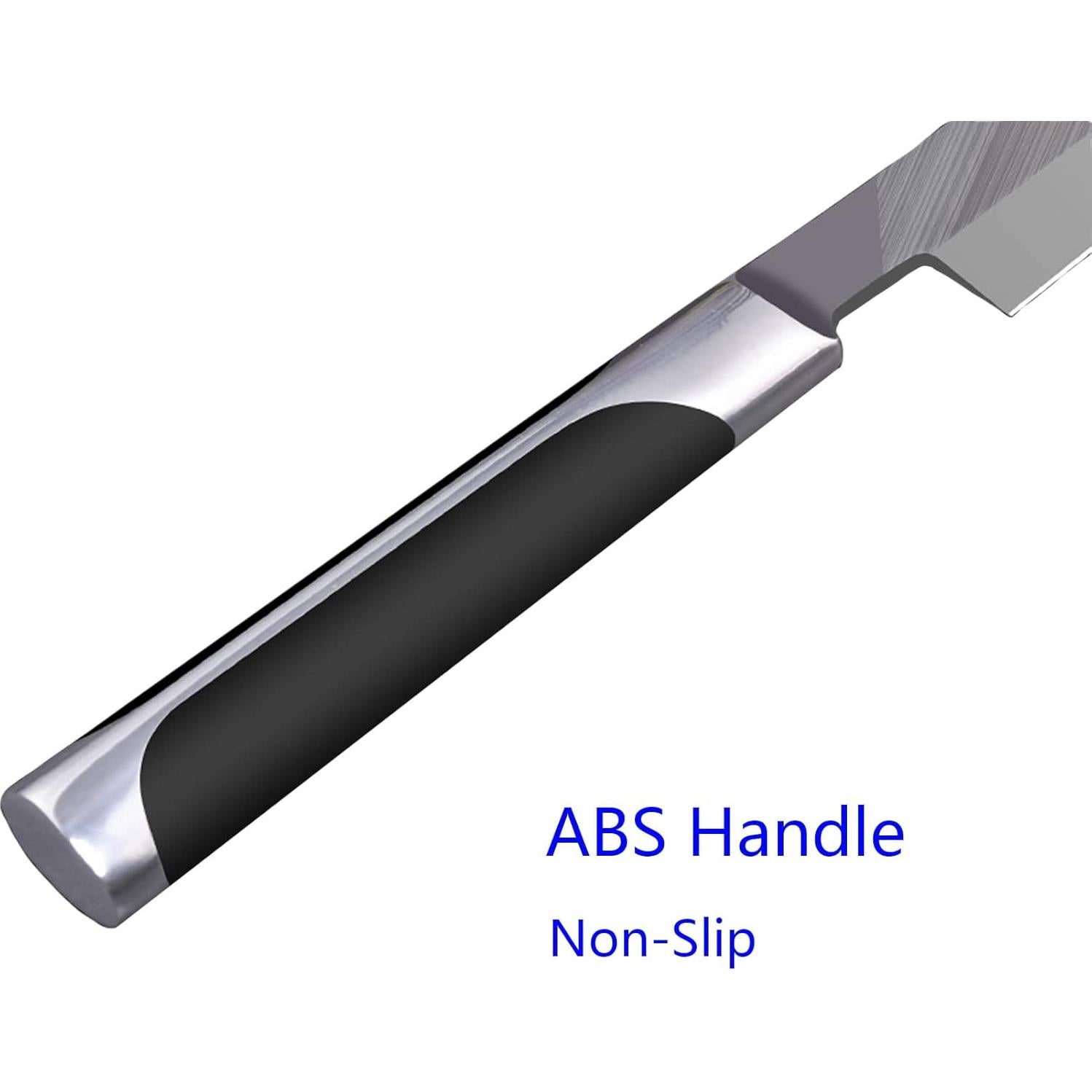 Cuchillo de Sushi Sumteene 240mm Acero Inoxidable Ergonómico