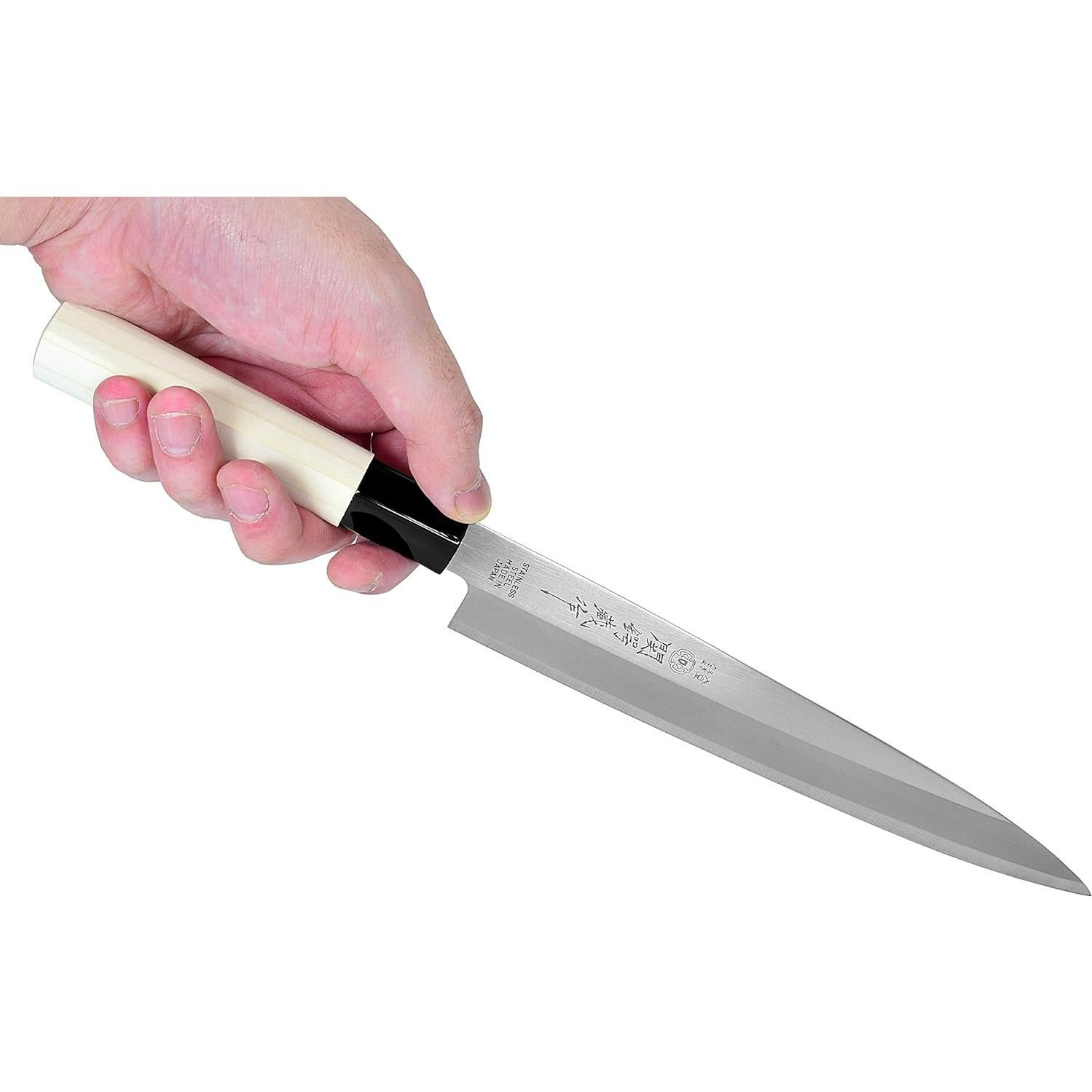 Cuchillo de Sashimi TSUBAZO 210 mm Acero Inoxidable Seki Japón