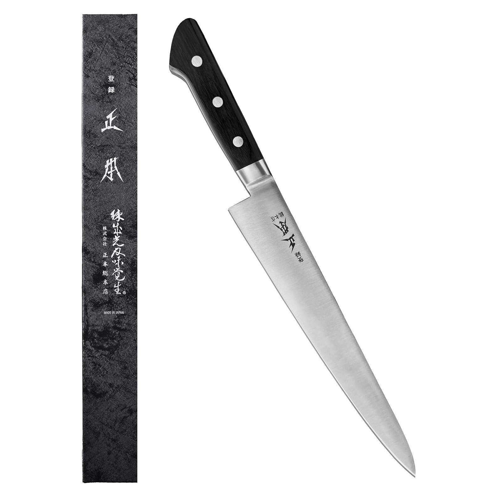 Cuchillo de Slicing Sujihiki Masamoto AT 270mm Acero Inoxidable