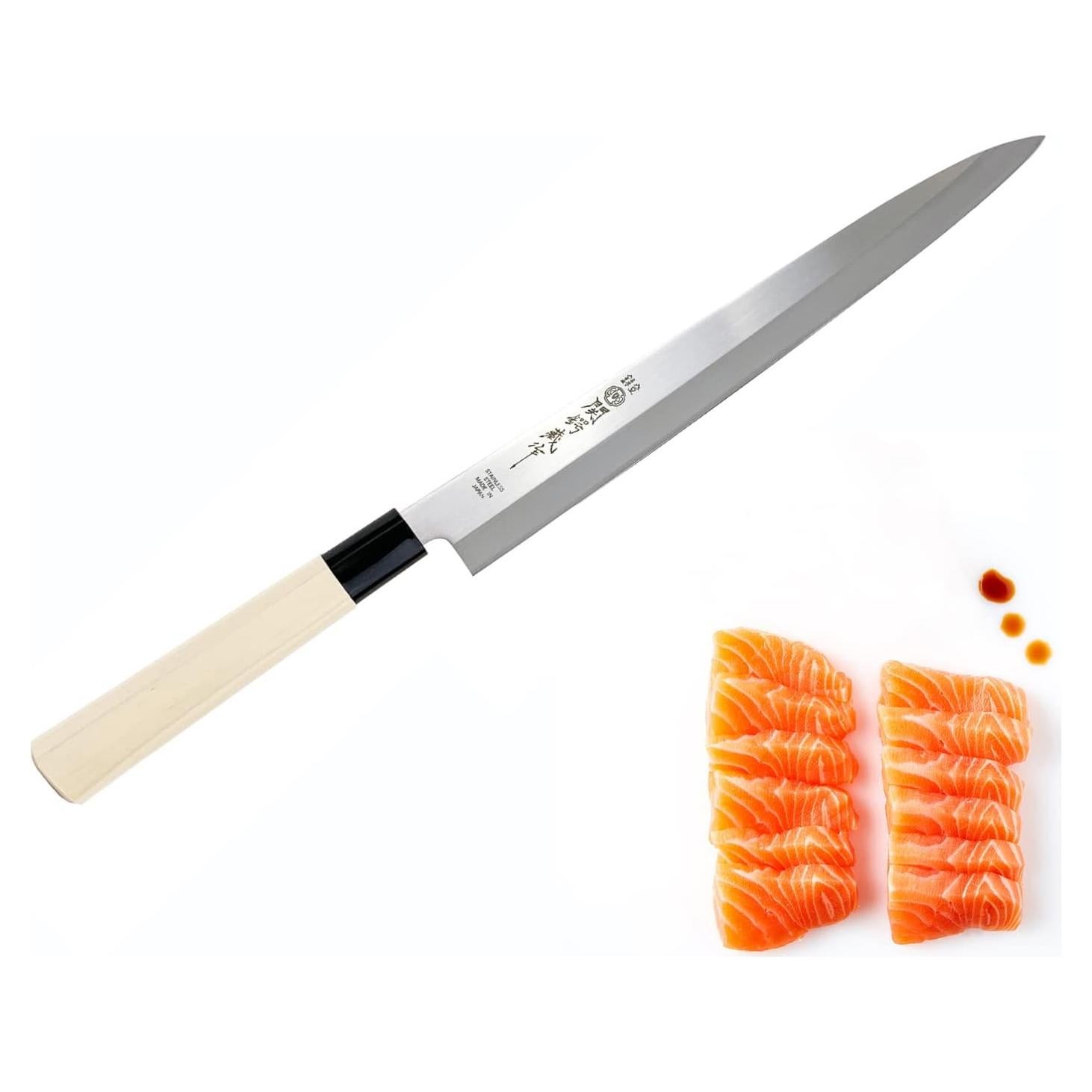 Cuchillo de Sashimi Yanagiba JapanBargain 21cm Acero Inoxidable