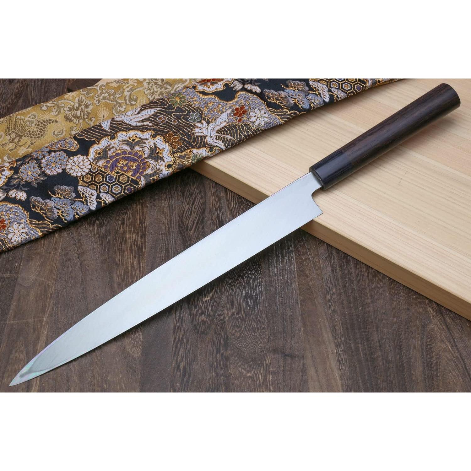 Cuchillo de Chef Yoshihiro Yanagi 300mm Acero Carbono Alto