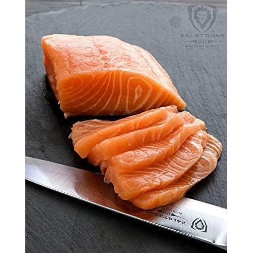 Cuchillo Yanagiba Dalstrong 24.1 cm Acero Japonés AUS-8 Pakkawood