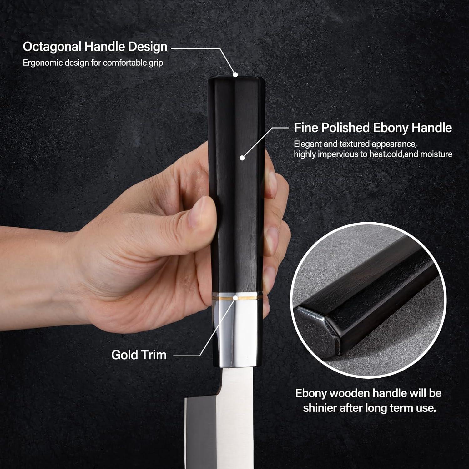 Cuchillo de Sushi Yanagiba 30cm Sumteene Acero Inoxidable