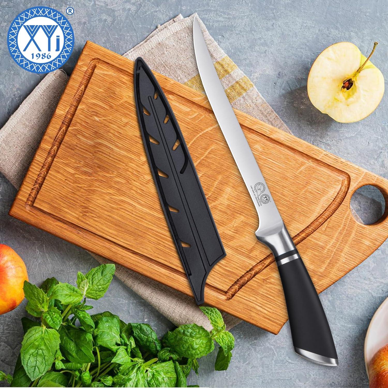 Cuchillo de Cocina Profesional XYJ 20.3 cm Acero Inoxidable