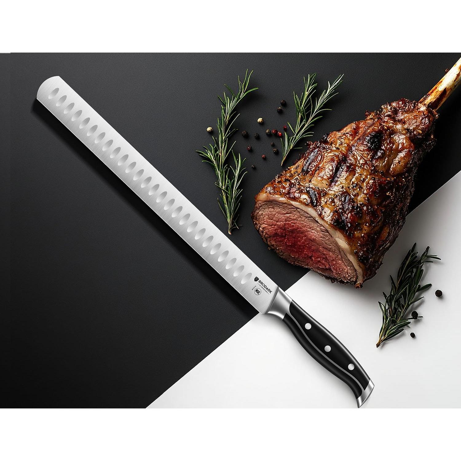 Cuchillo de Tallar Pecho BRODARK 30.48 cm Acero Inoxidable