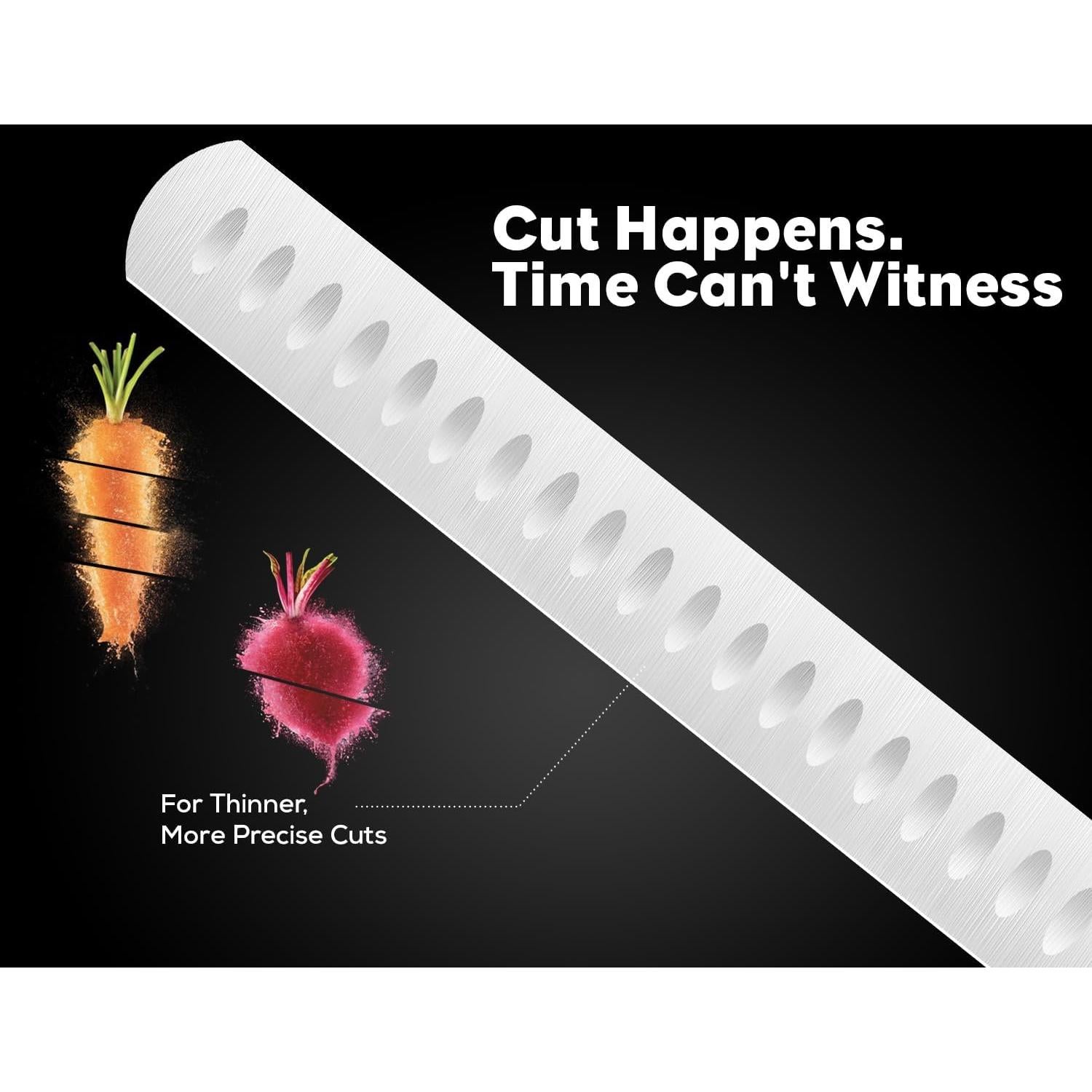 Cuchillo de Tallar Pecho BRODARK 30.48 cm Acero Inoxidable