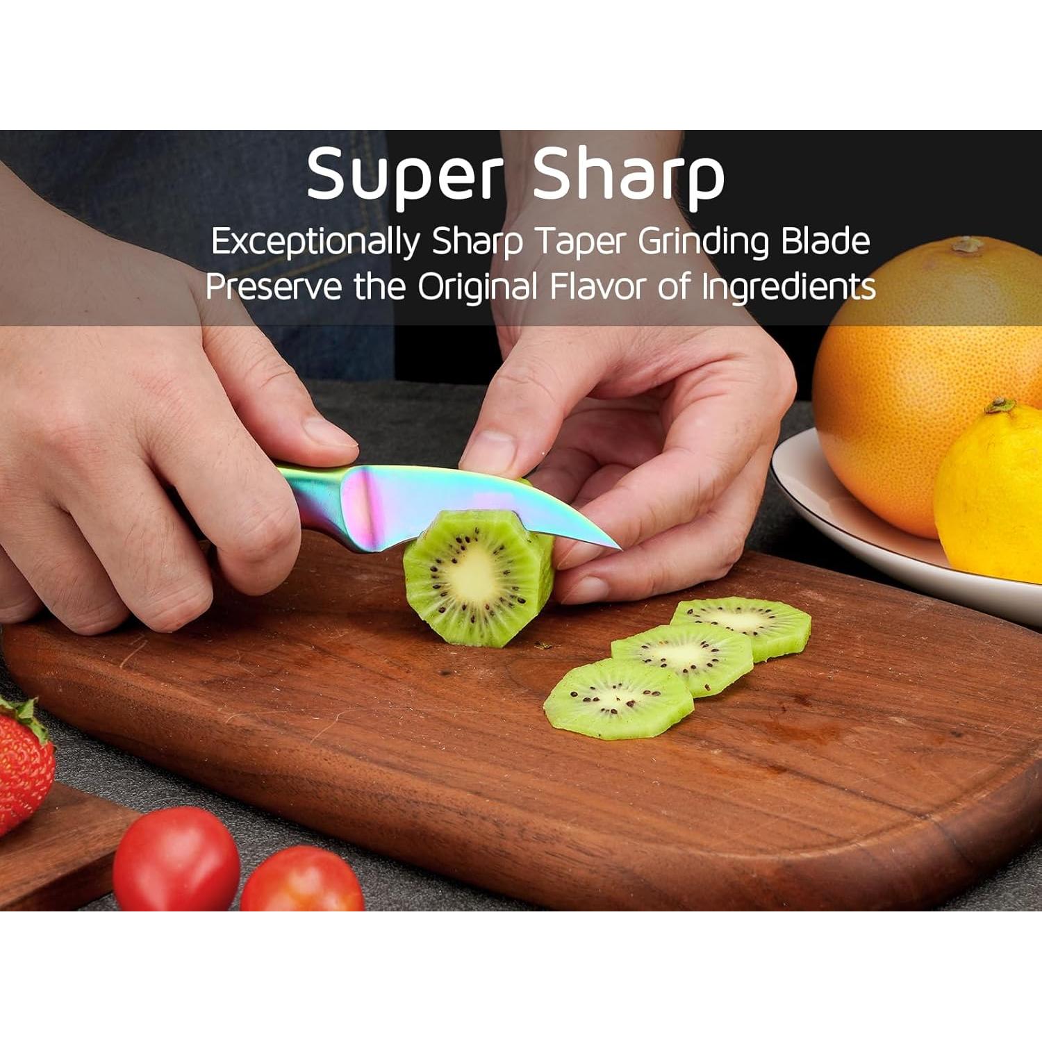 Cuchillo de Pelar Pico de Pájaro WELLSTAR 6.35 cm Acero Inoxidable