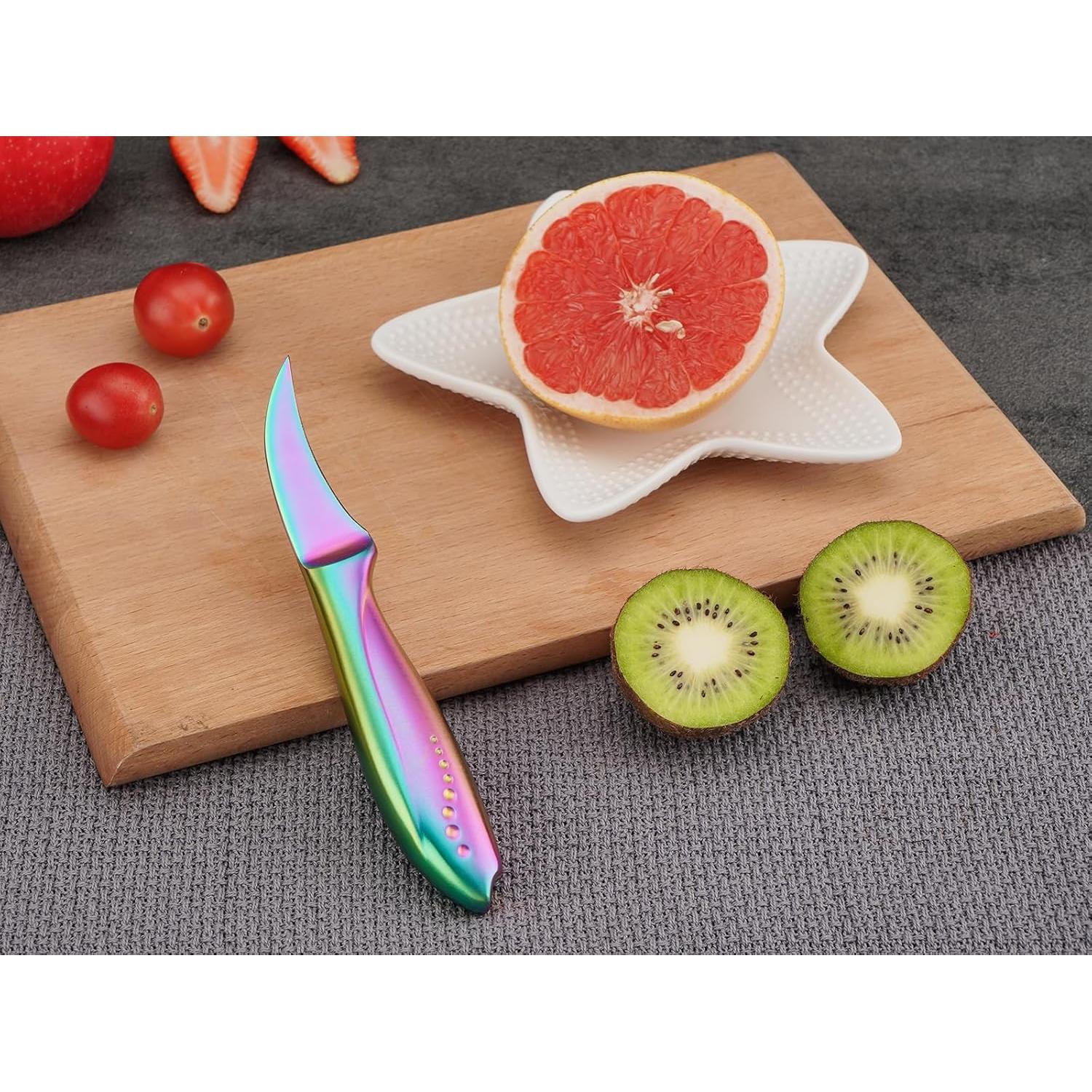 Cuchillo de Pelar Pico de Pájaro WELLSTAR 6.35 cm Acero Inoxidable