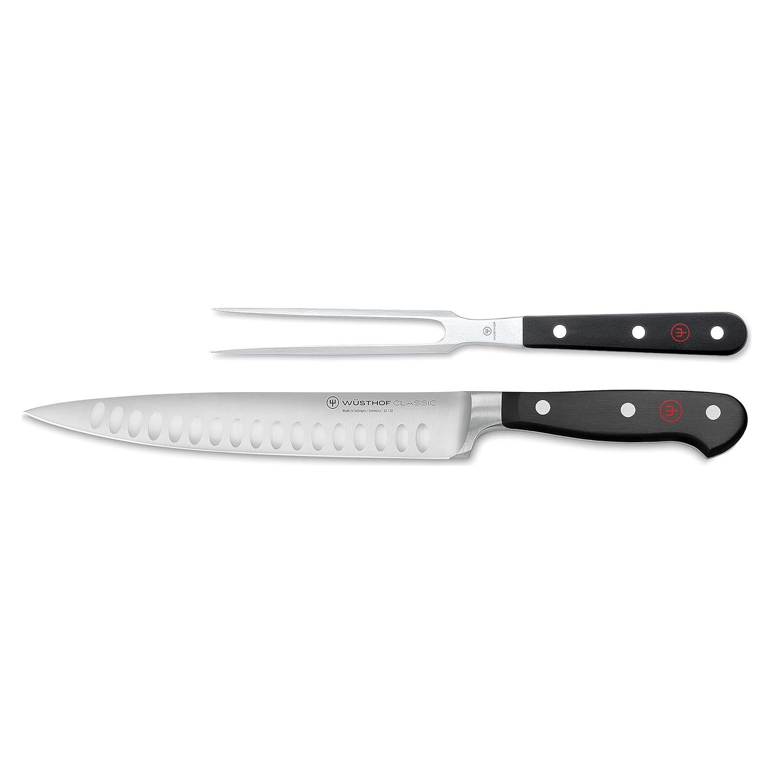 Conjunto de Tallado Wüsthof Classic 2 Piezas Acero Inoxidable